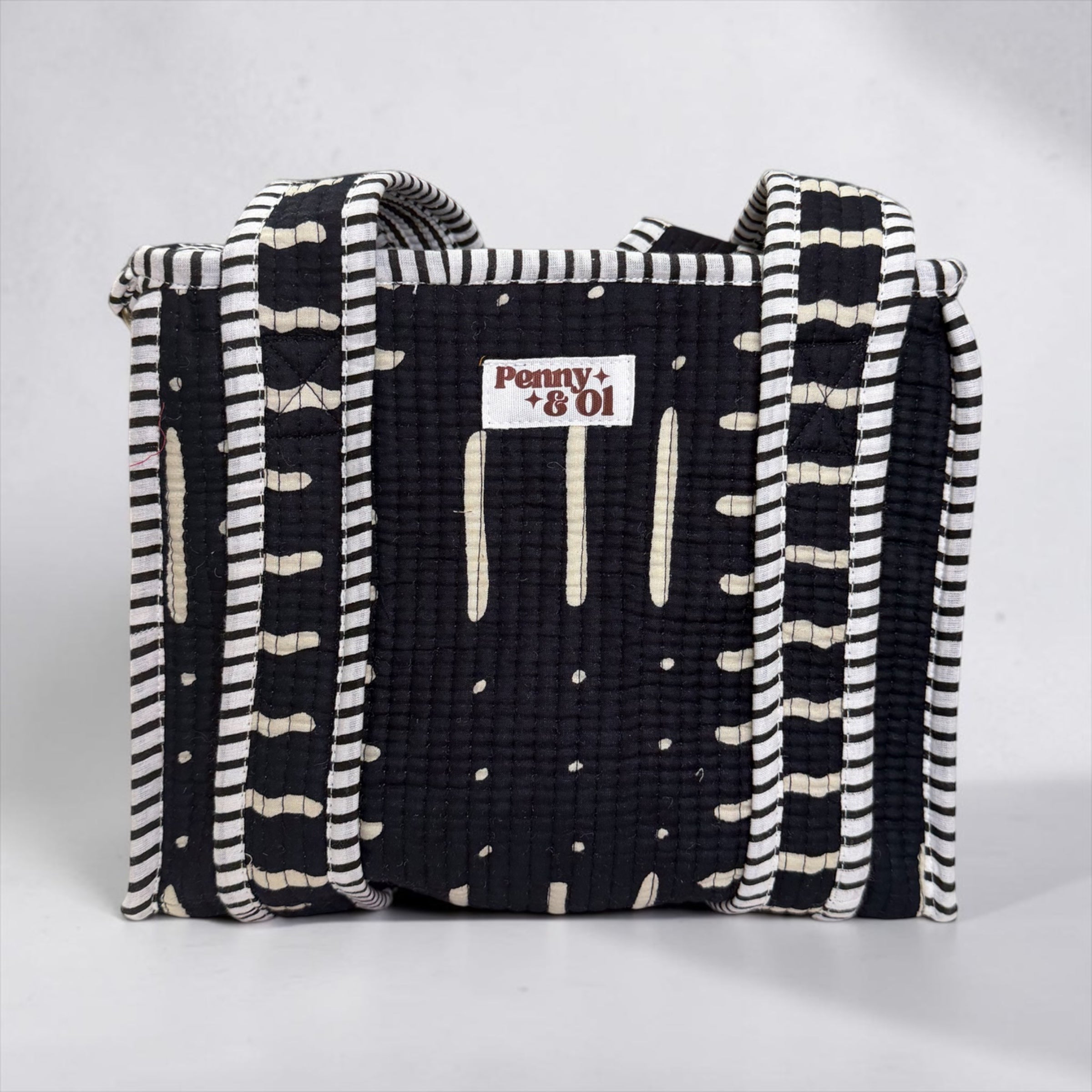 Monochrome MINI Tote Bag - Penny & Ol