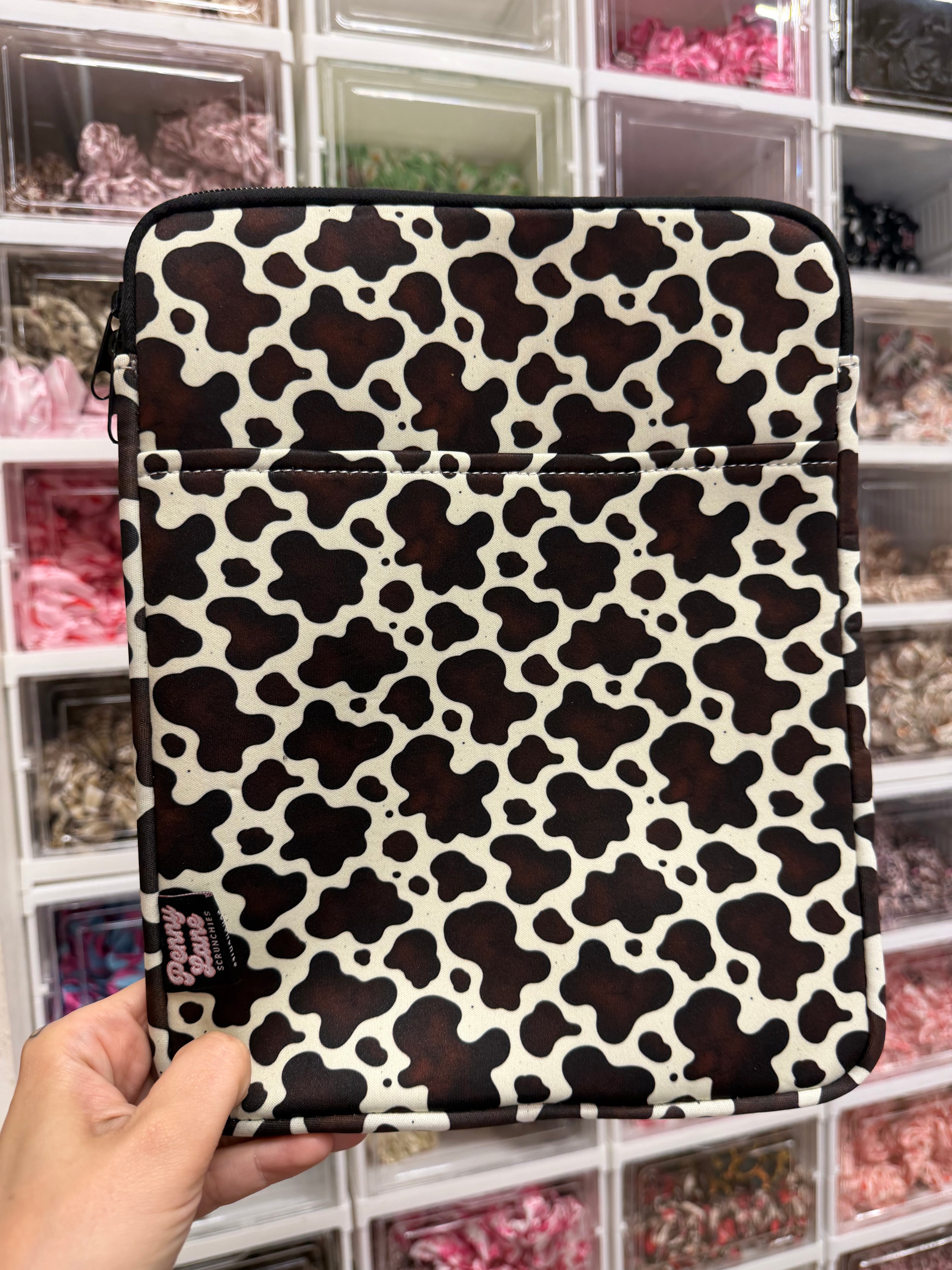 Ipad case, protective neoprene ipad sleeve with zip and pocket.