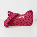 Pink Chilli Mini Shoulder Bag, Handmade Cotton Tote Bags