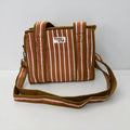Chocolate Stripes MINI Tote Bag - Penny & Ol