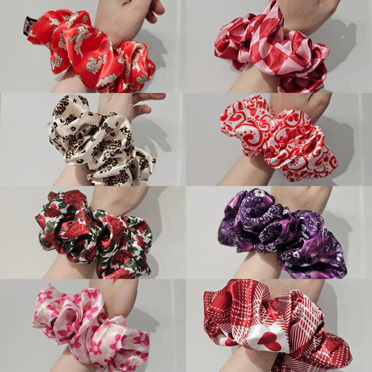 The Valantines Collection. XL Hair Scrunchie.