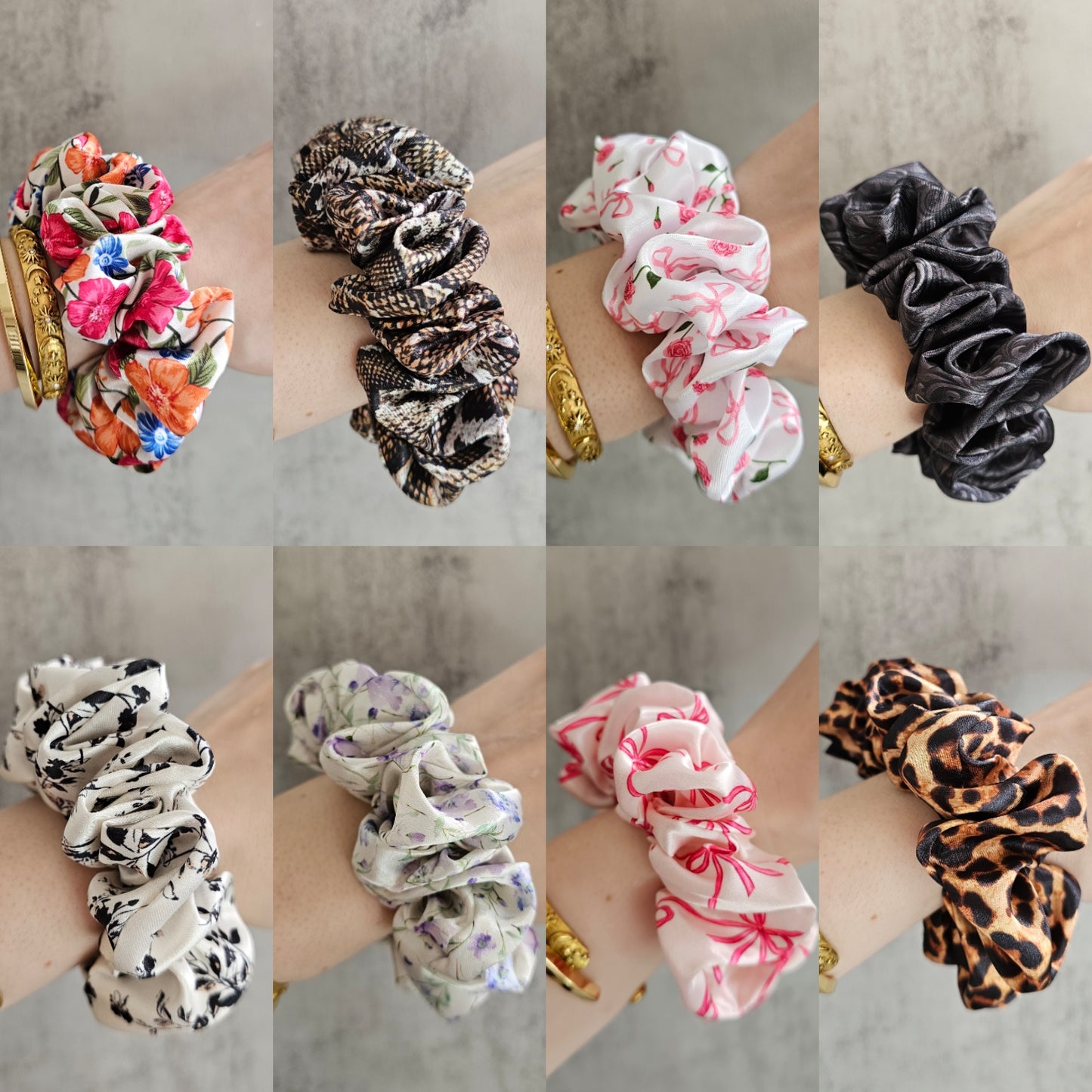 MIDI hair scrunchies