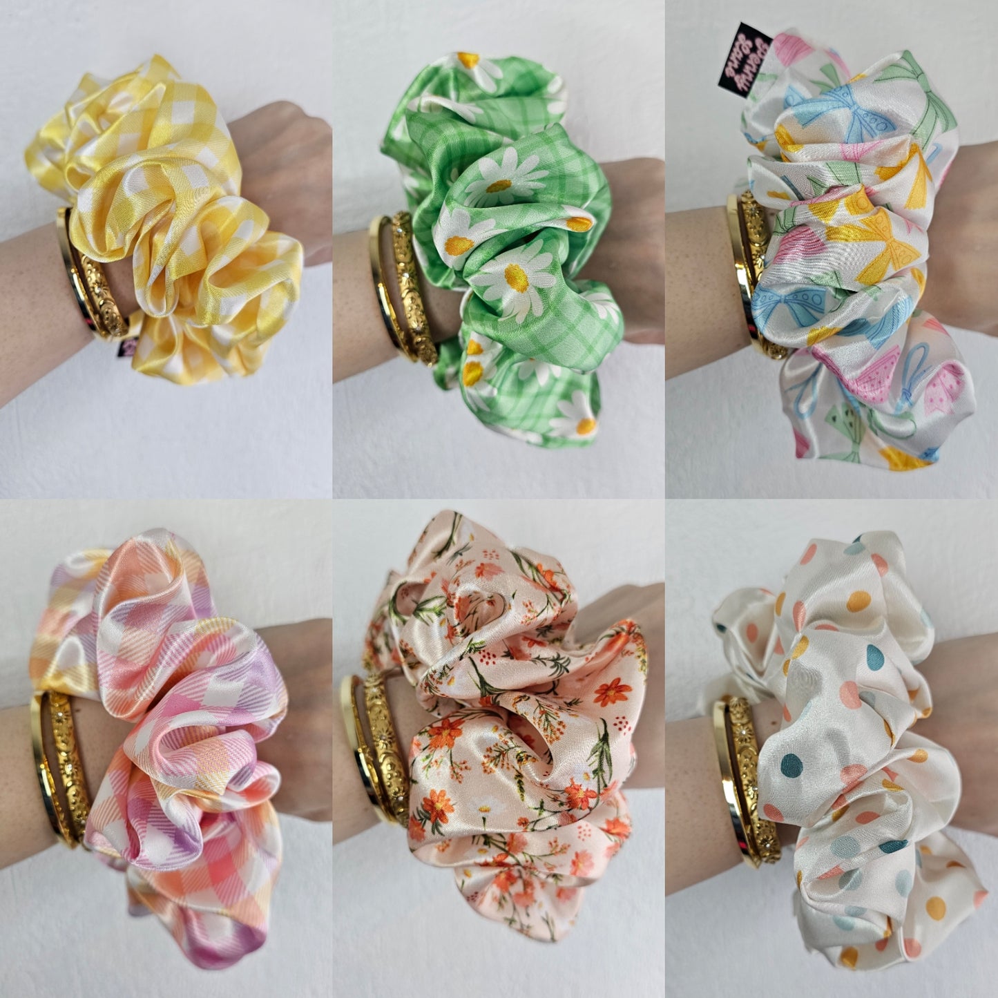 The Spring Collection. XL Hair Scrunchie.