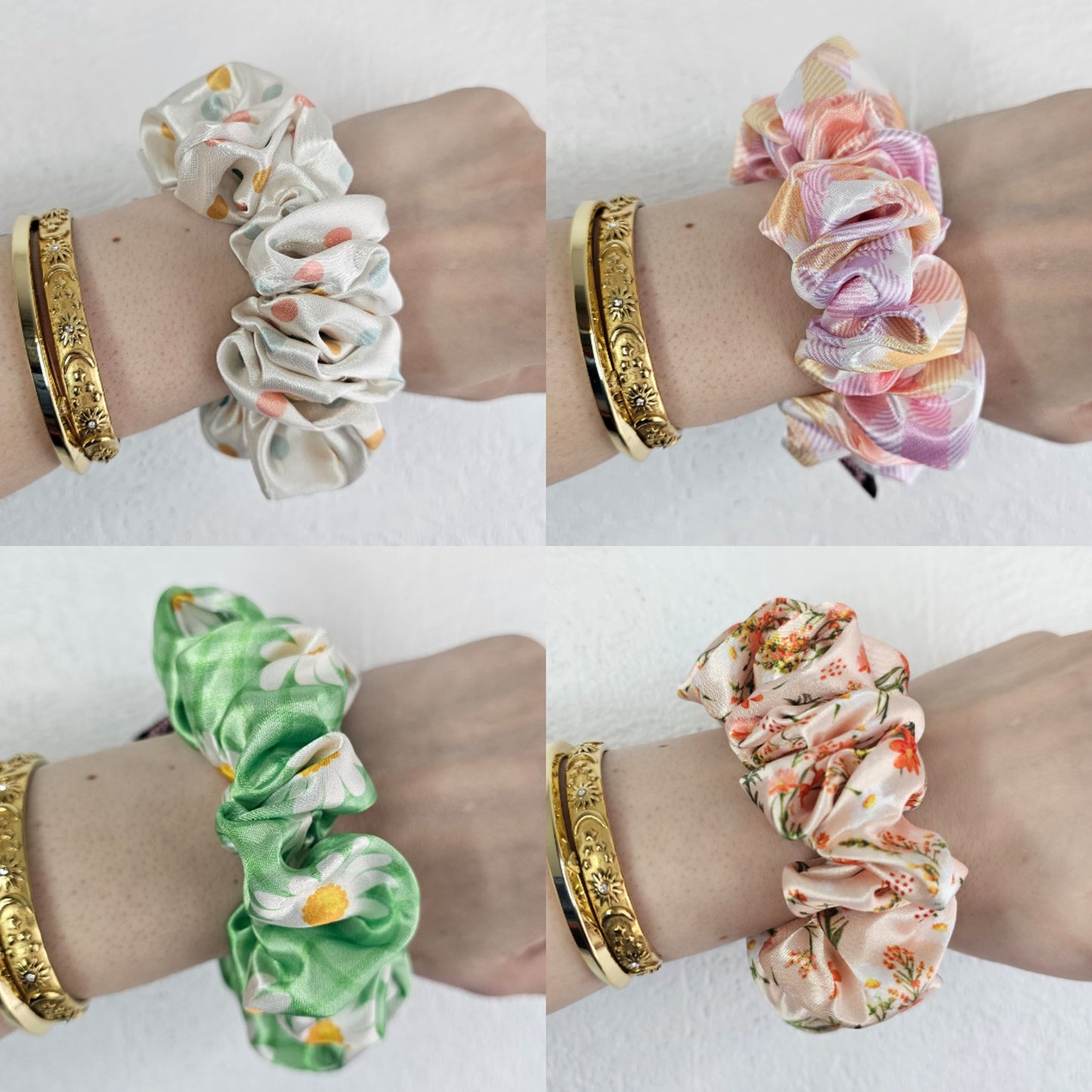 The Spring MIDI hair scrunchies