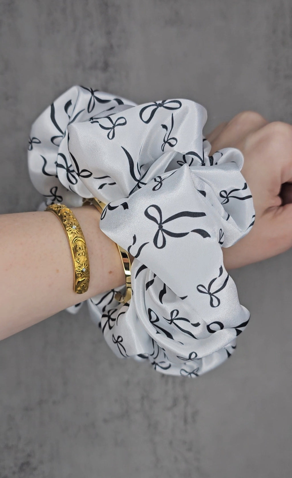The Bow Collection. XL Hair Scrunchie.