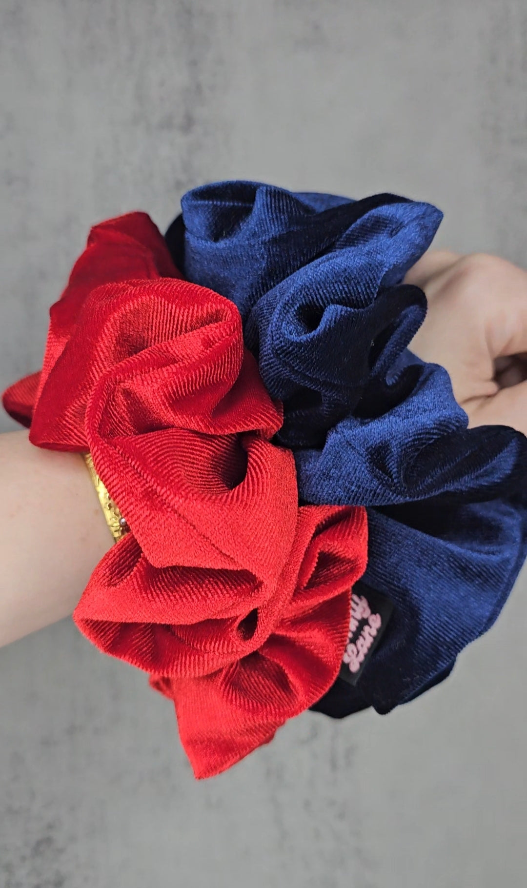 The Velvet Collection. XL Hair Scrunchie.