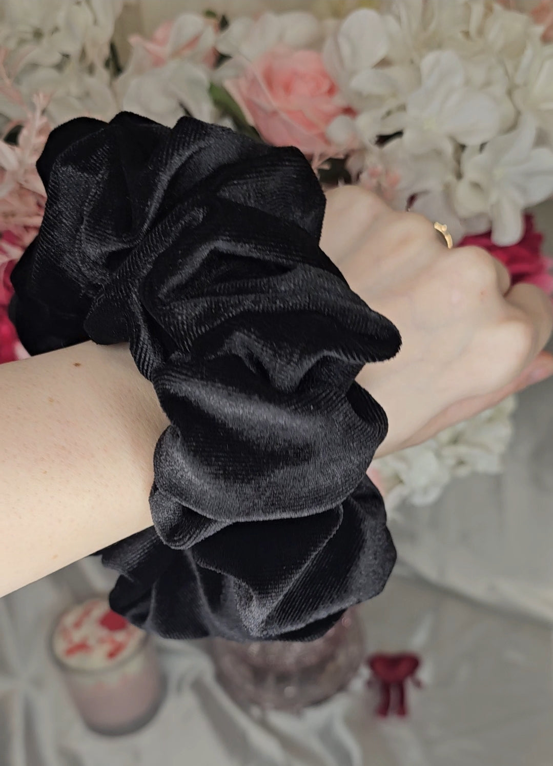 The Velvet Collection. XL Hair Scrunchie.