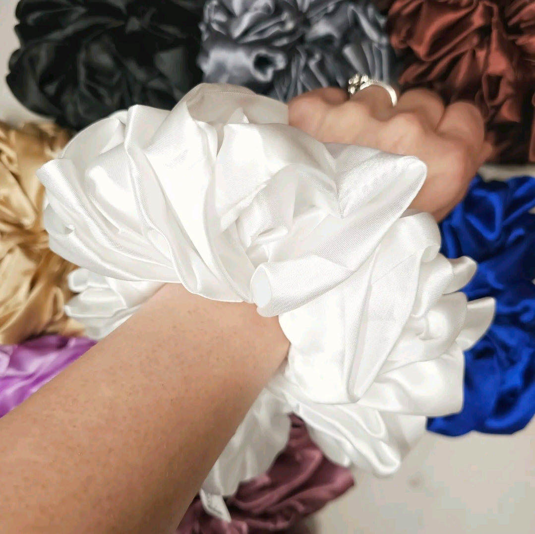 Clearance JUMBO hair scrunchies.