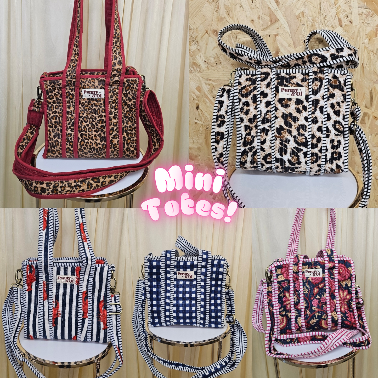 Mini Tote Bag - Penny & Ol.