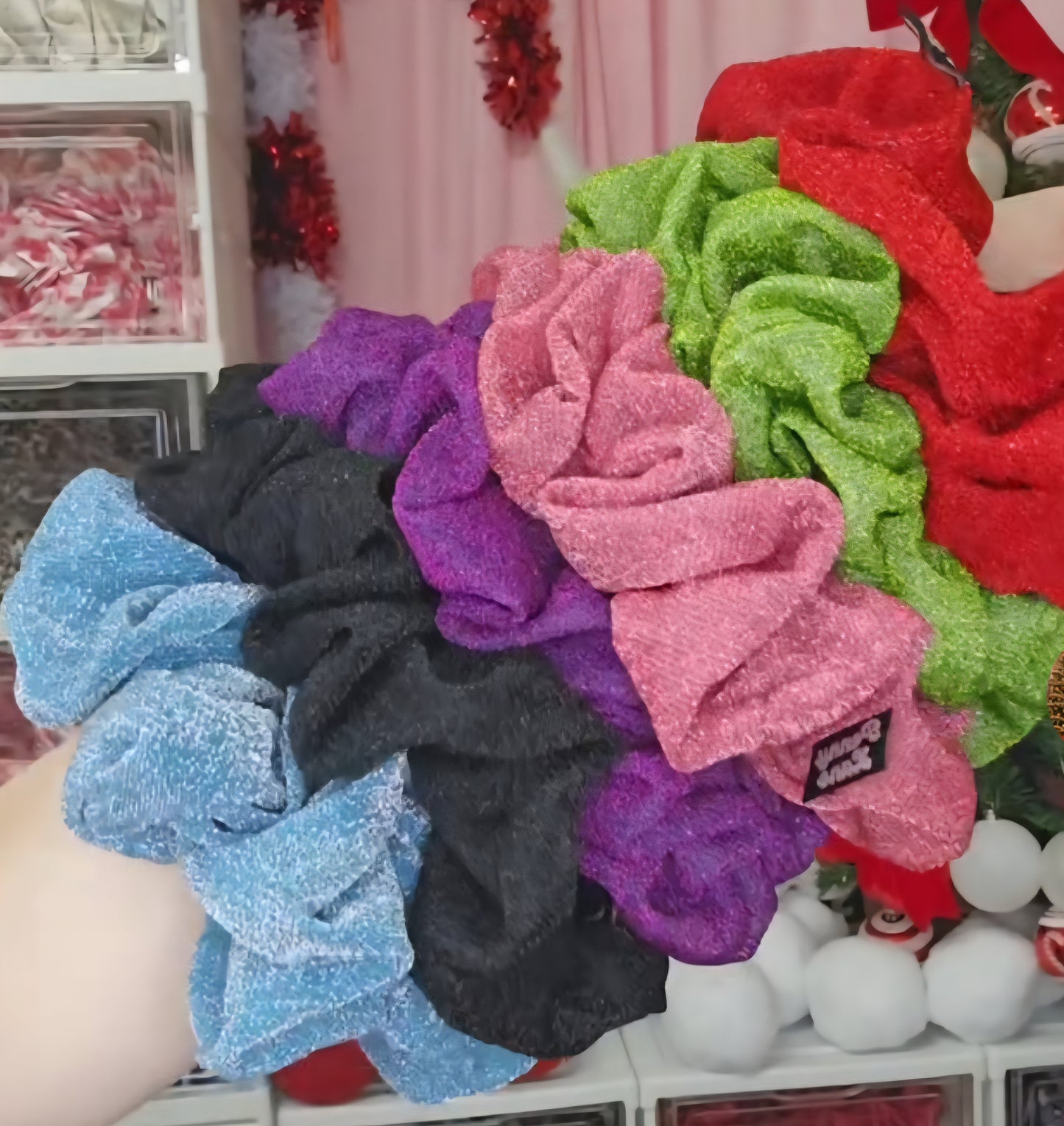 The Glitter Collection. XL Hair Scrunchie.