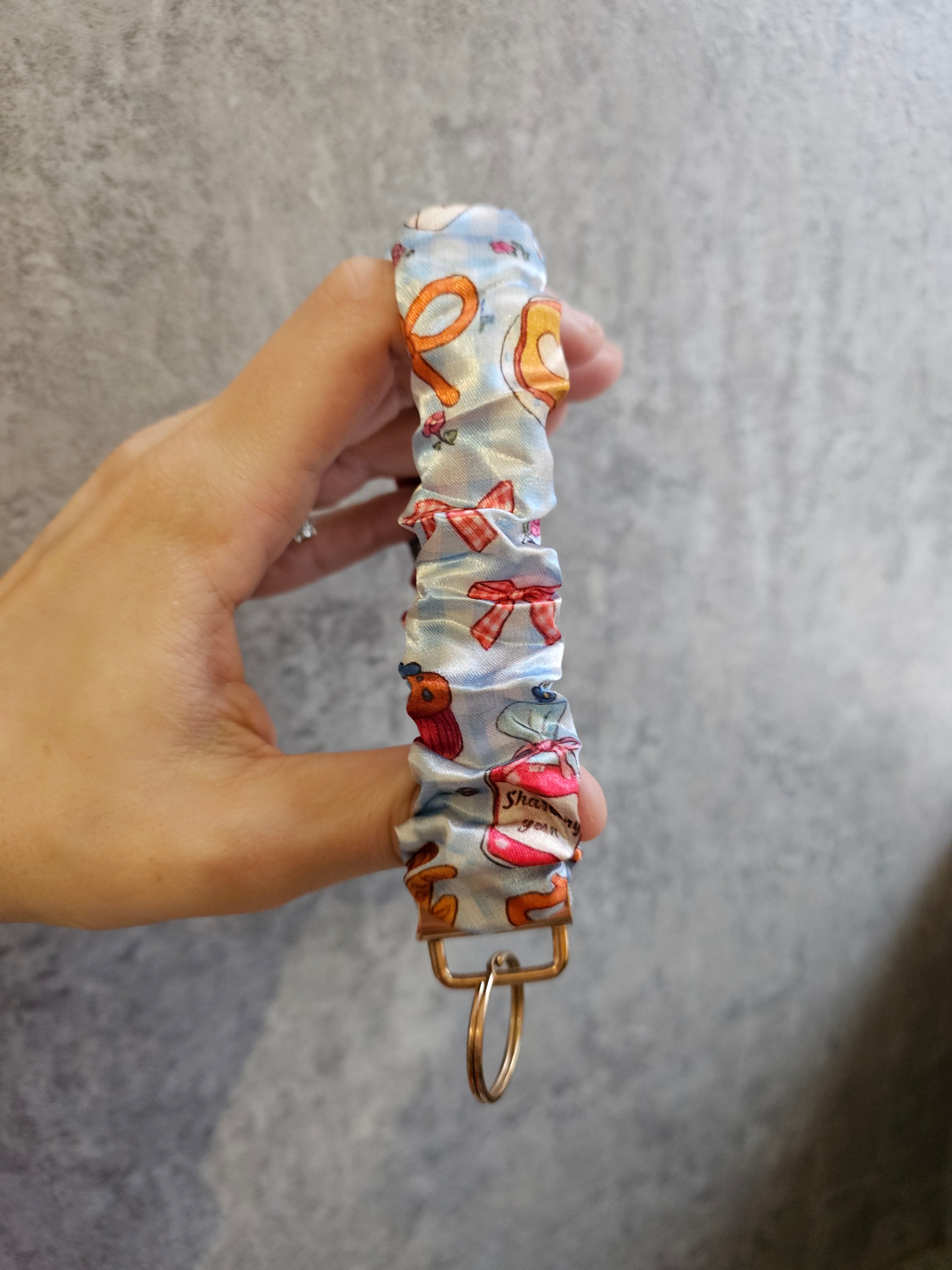Scrunchie Keyring, New in designs