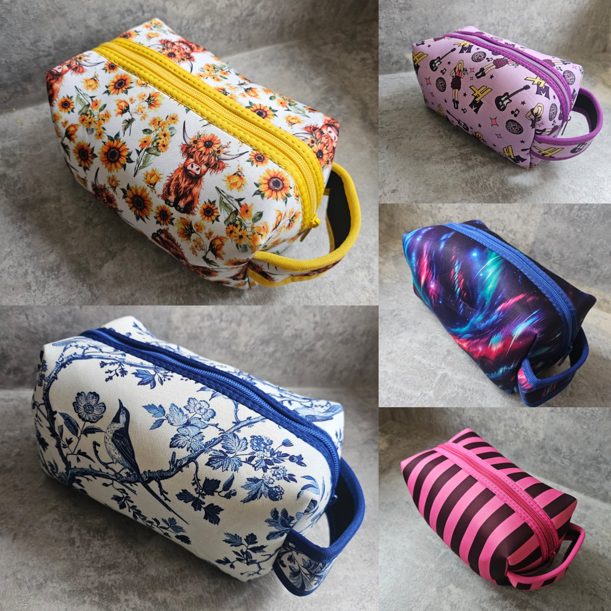 Wash Bag, Travel Bag, Square New in PLS neoprene wash bags