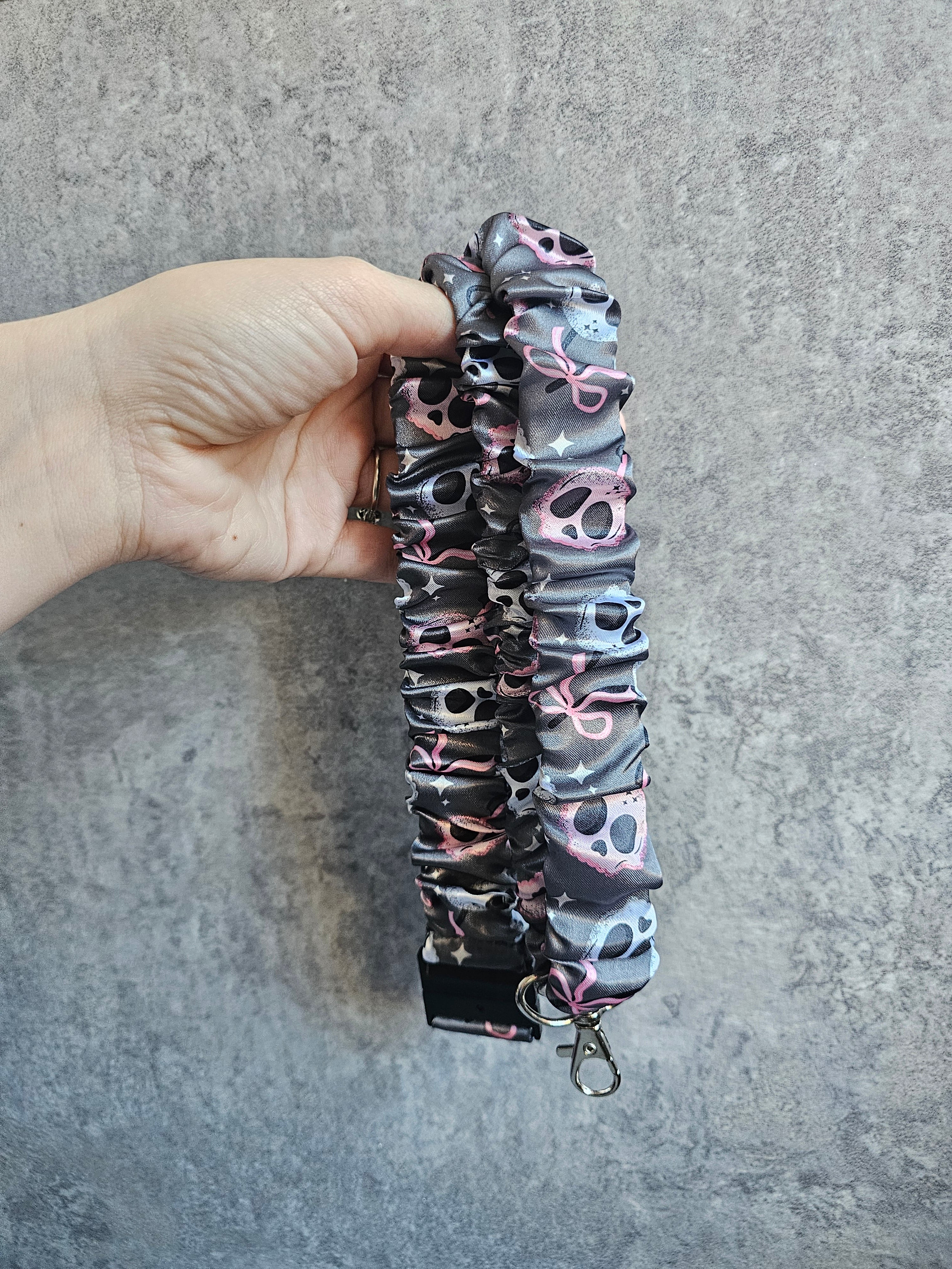 New In Scrunchie Lanyard