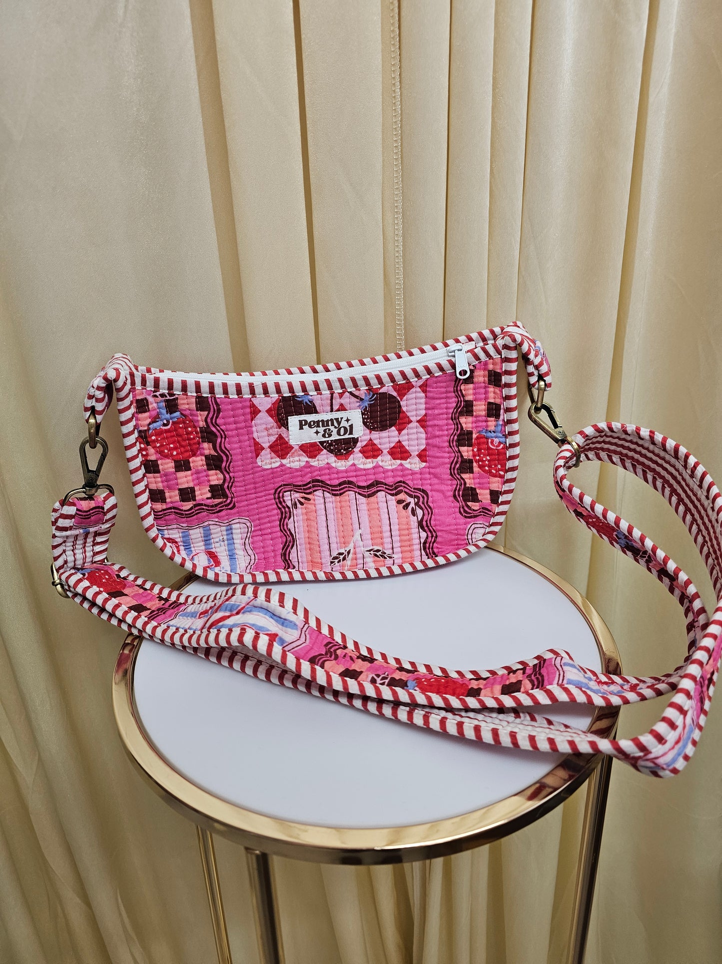 Berries & Bows Collection tote bags. Cotton tote bags all sizes.