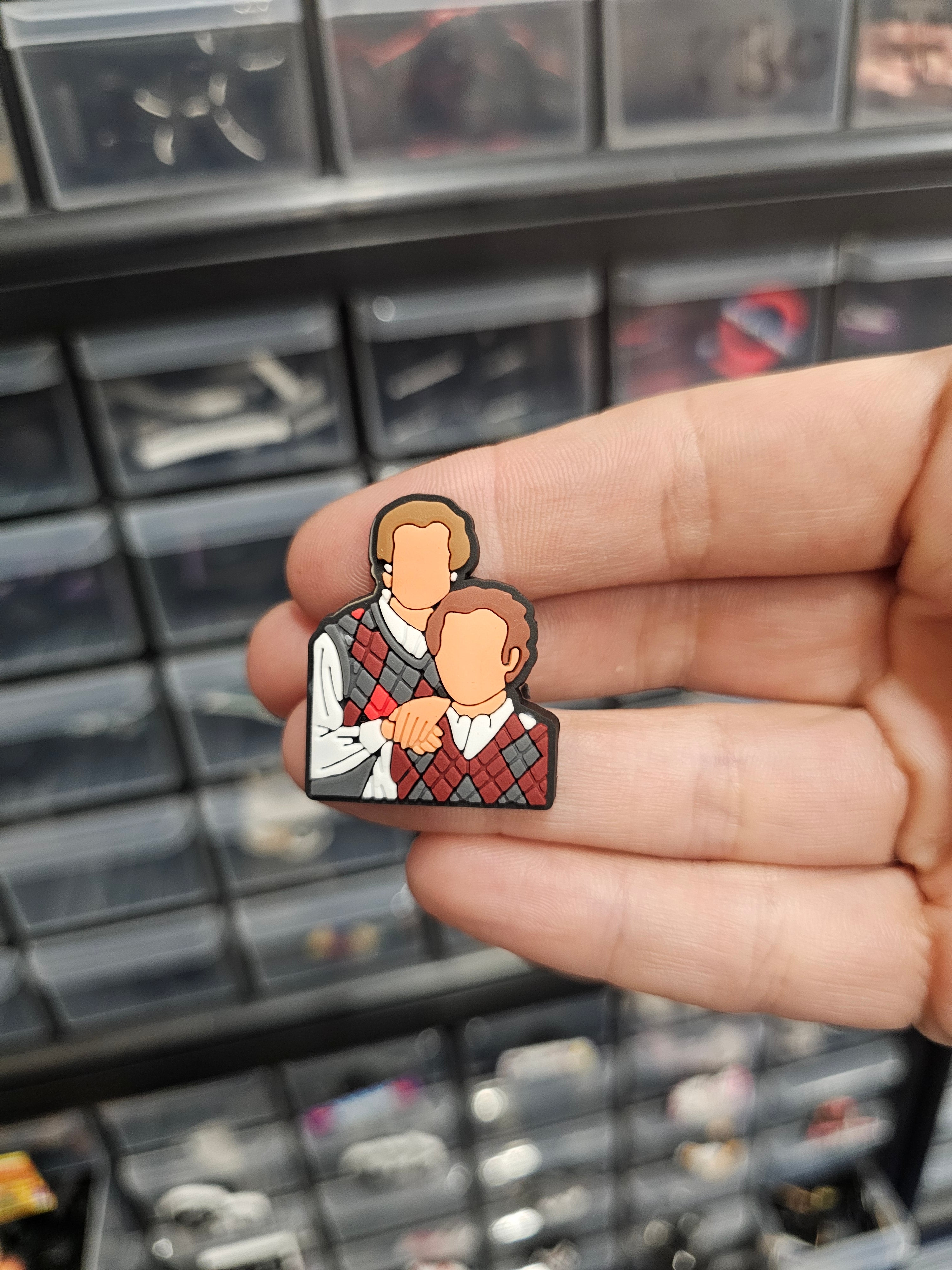 2 brothers shoe charm
