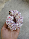 Llama Party Midi Satin Hair Scrunchie