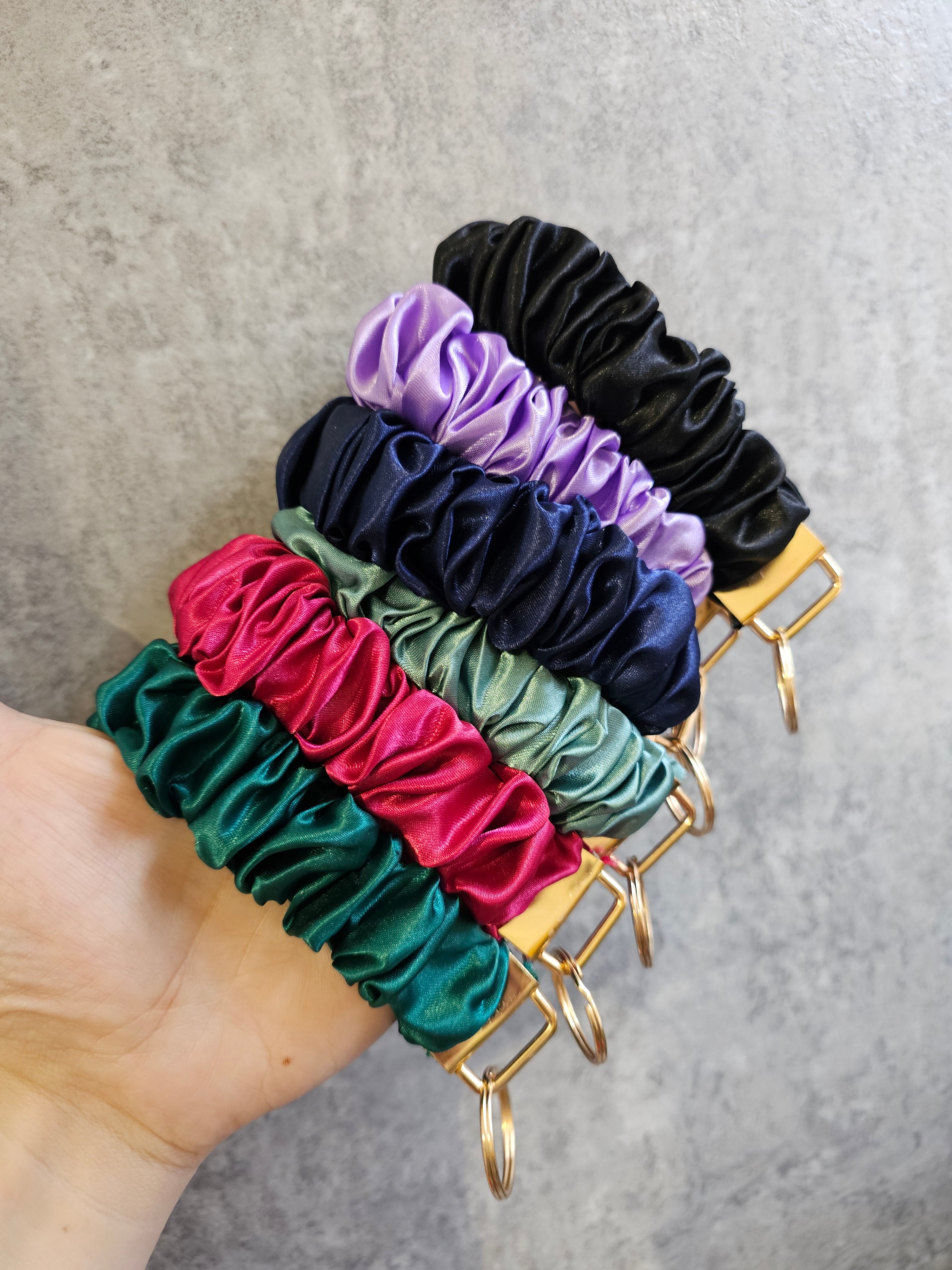 Scrunchie Keyring, New in designs
