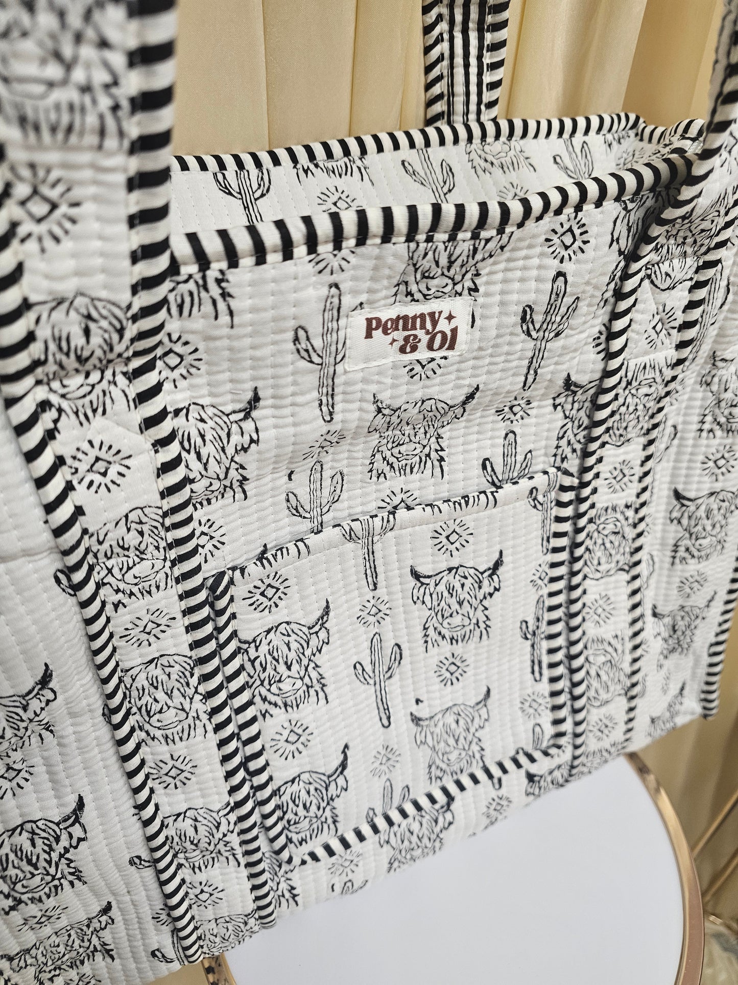 Highland Cow Collection tote bags. Cotton tote bags all sizes.