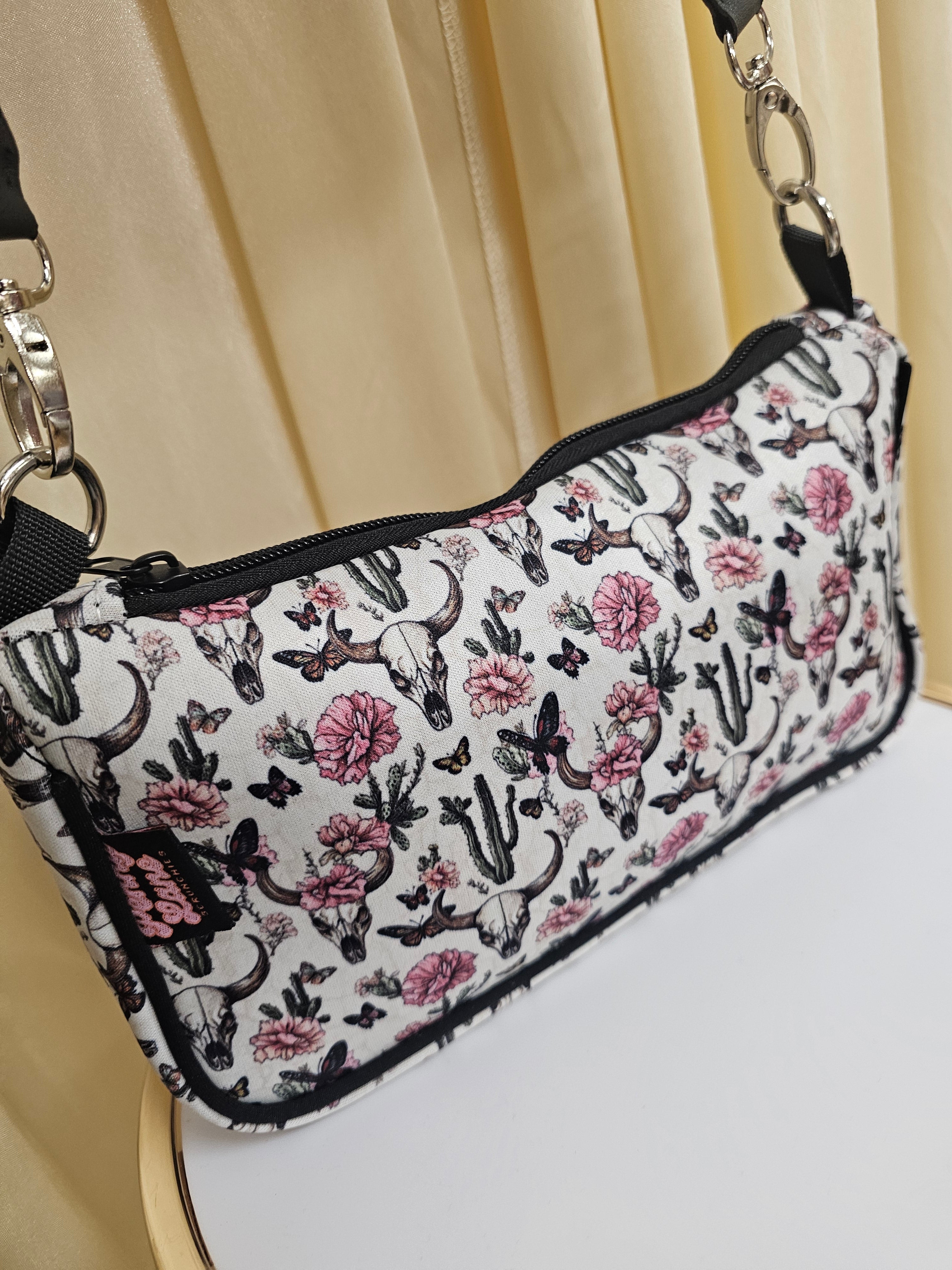 PLS Cross Body Bag, Extendable Strap, New in PLS neoprene handbag