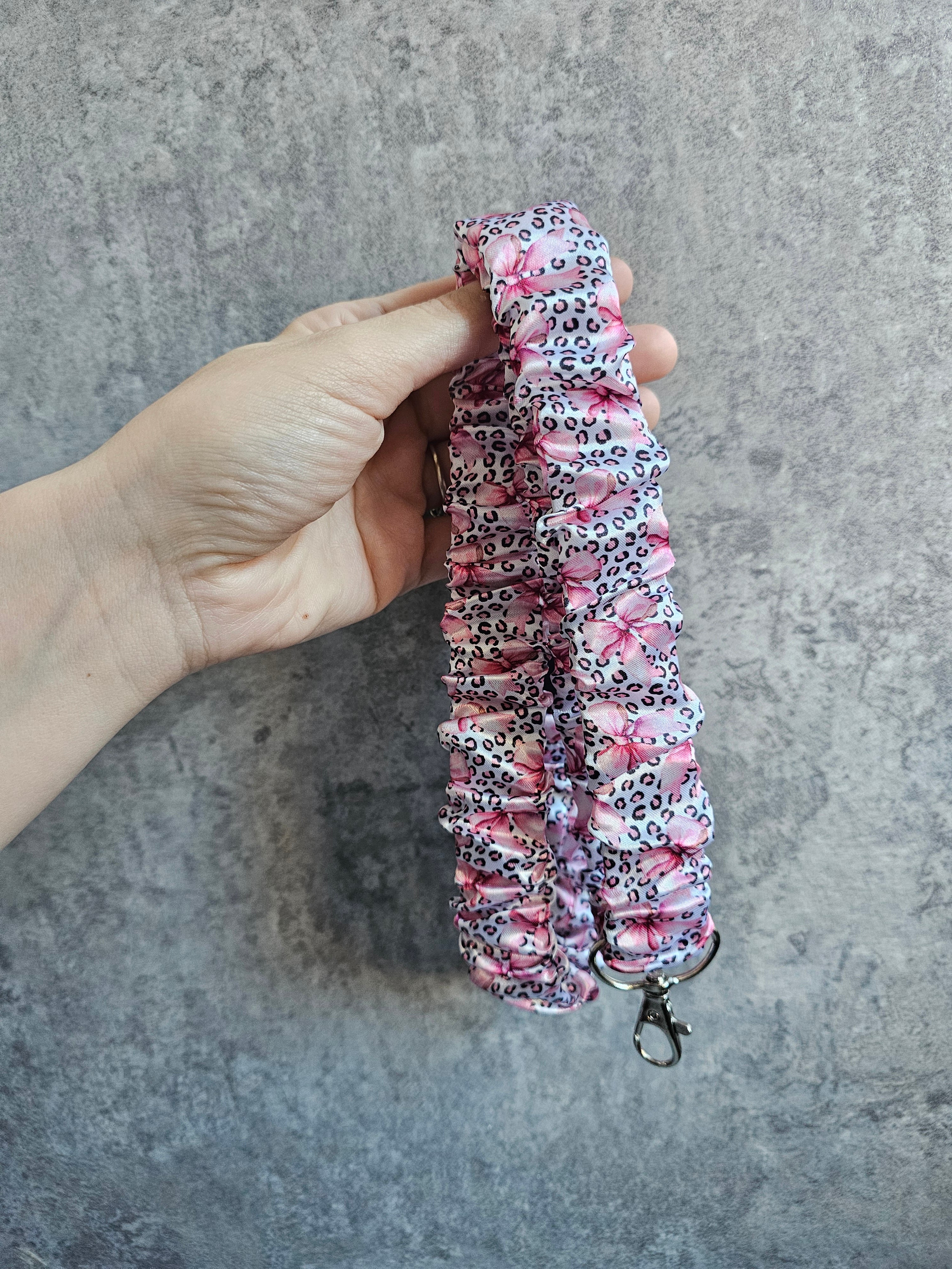New In Scrunchie Lanyard
