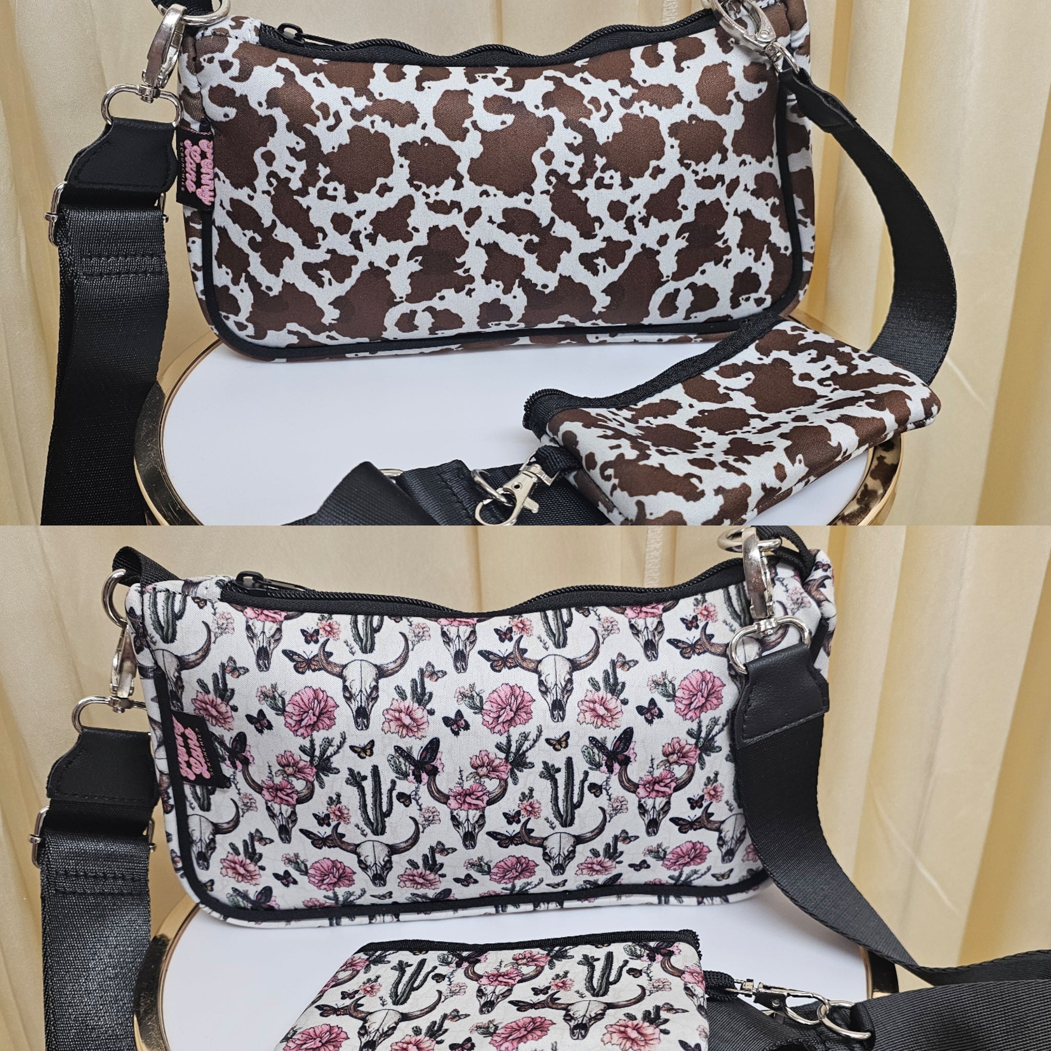 PLS Cross Body Bag, Extendable Strap, New in PLS neoprene handbag