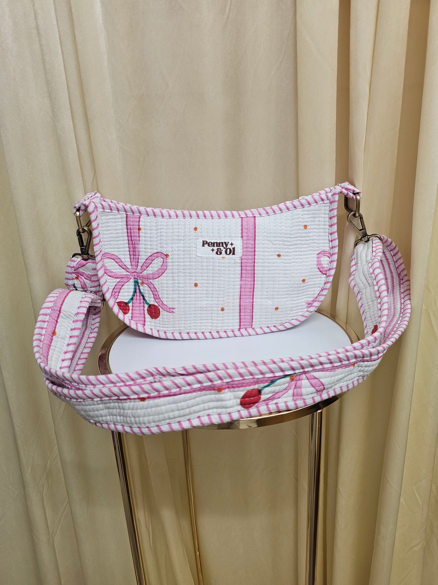 Cherry Bow collection, tote bags. Cotton tote bags all sizes.