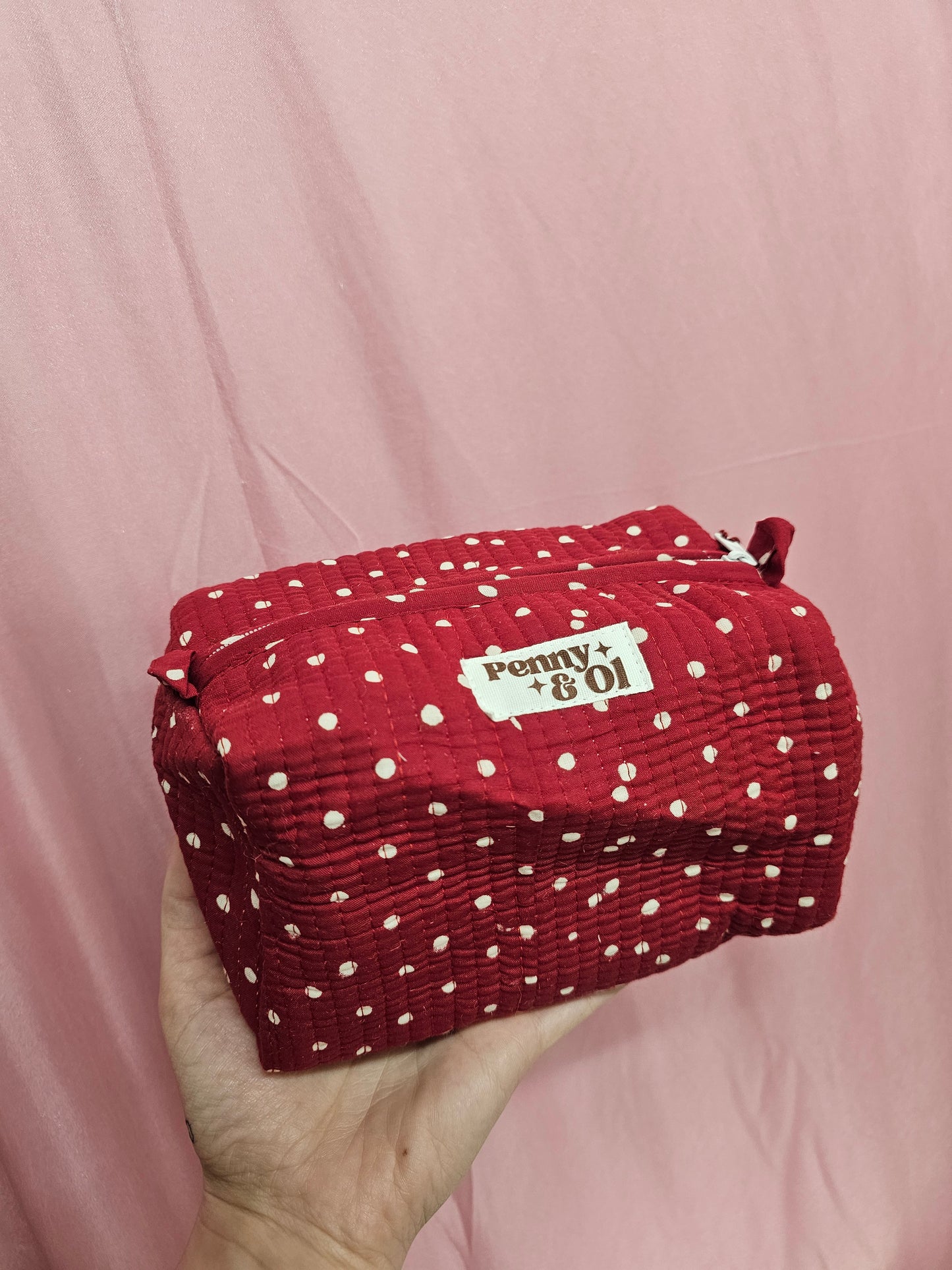 Red Polka Dot collection, tote bags. Cotton tote bags all sizes.
