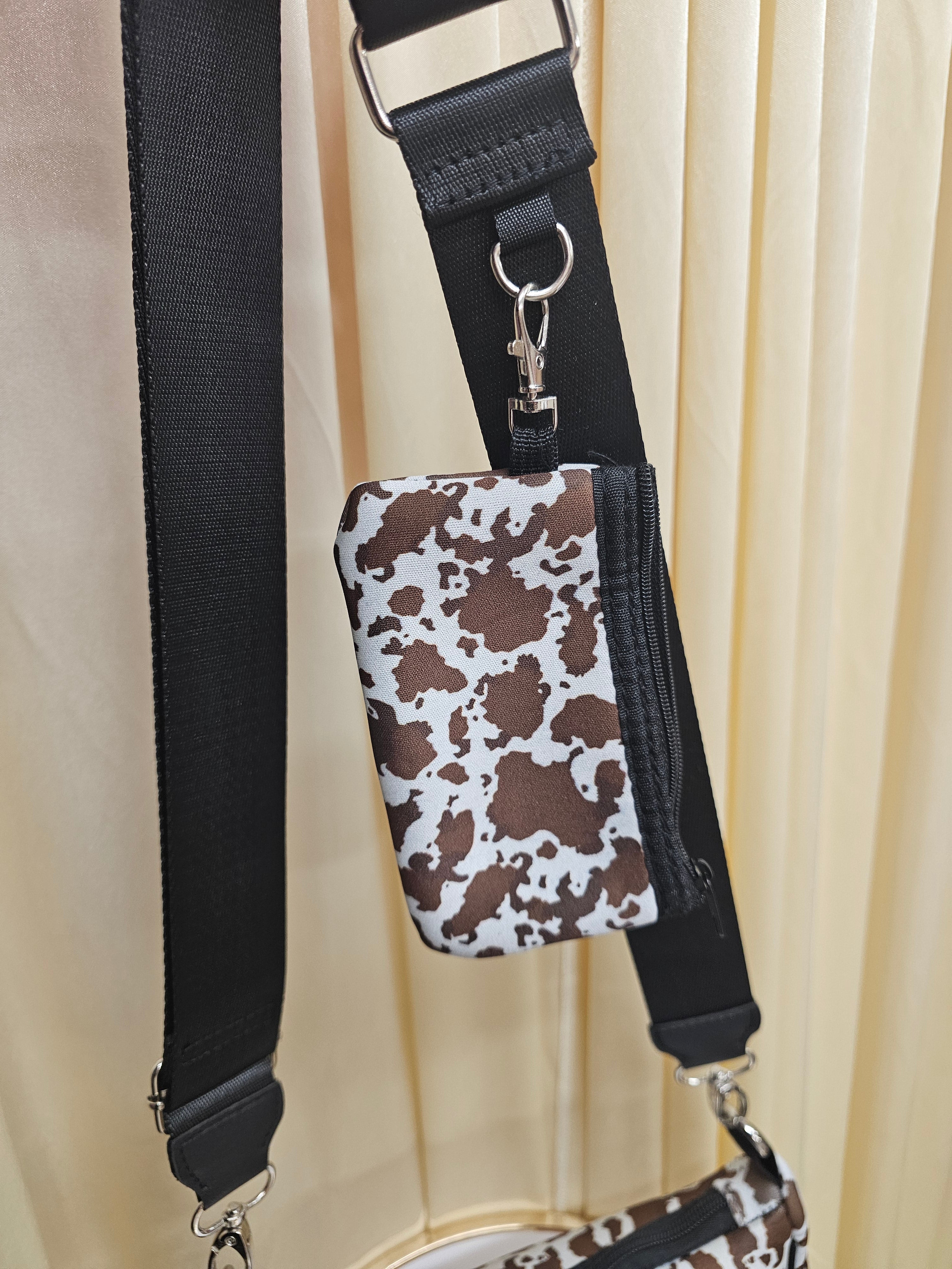 PLS Cross Body Bag, Extendable Strap, New in PLS neoprene handbag