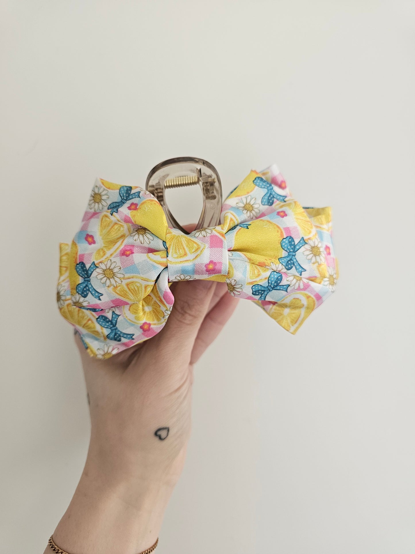 Fabric Claw Clip, Custom Made PLS Fabrics.