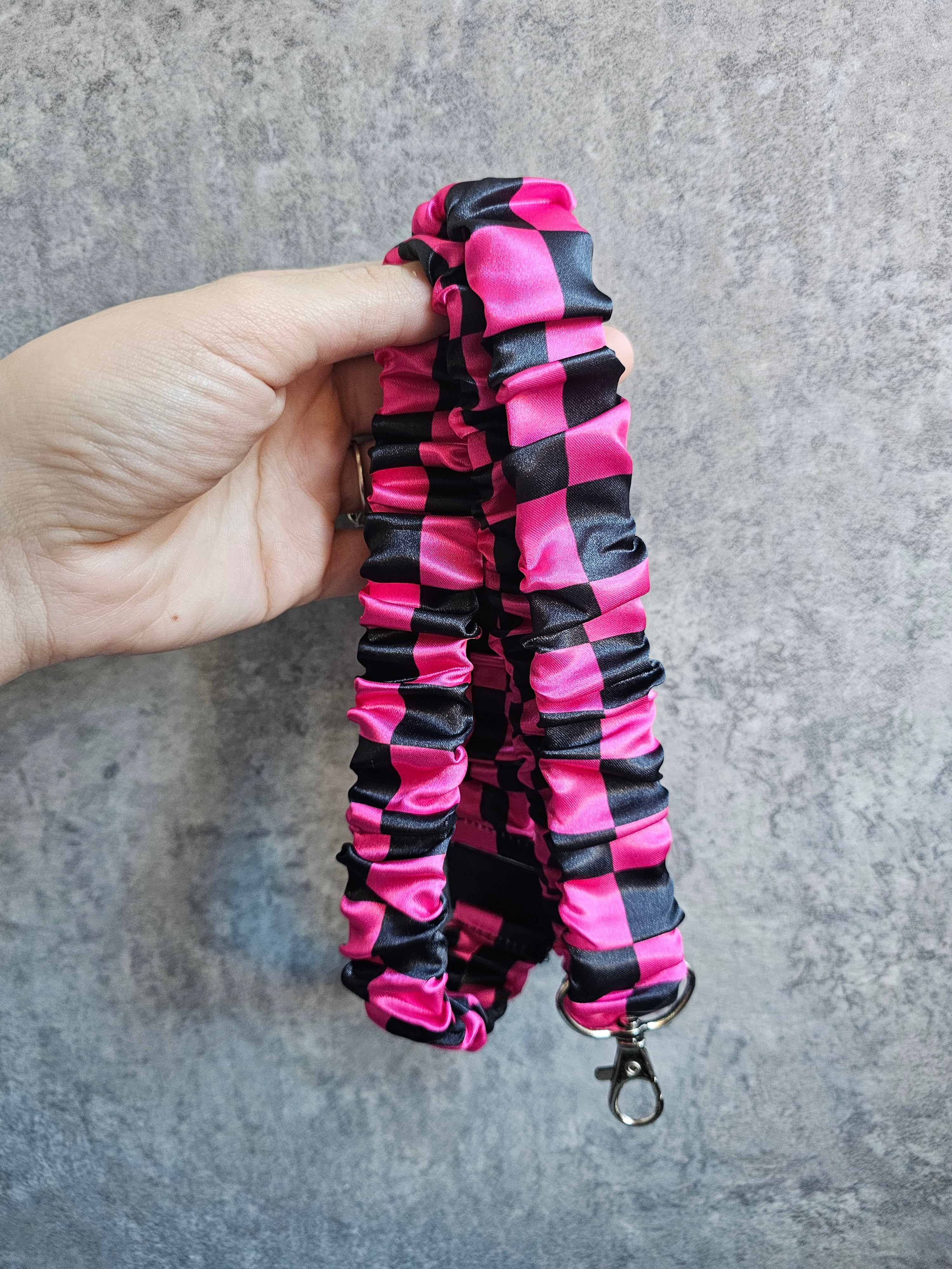 New In Scrunchie Lanyard