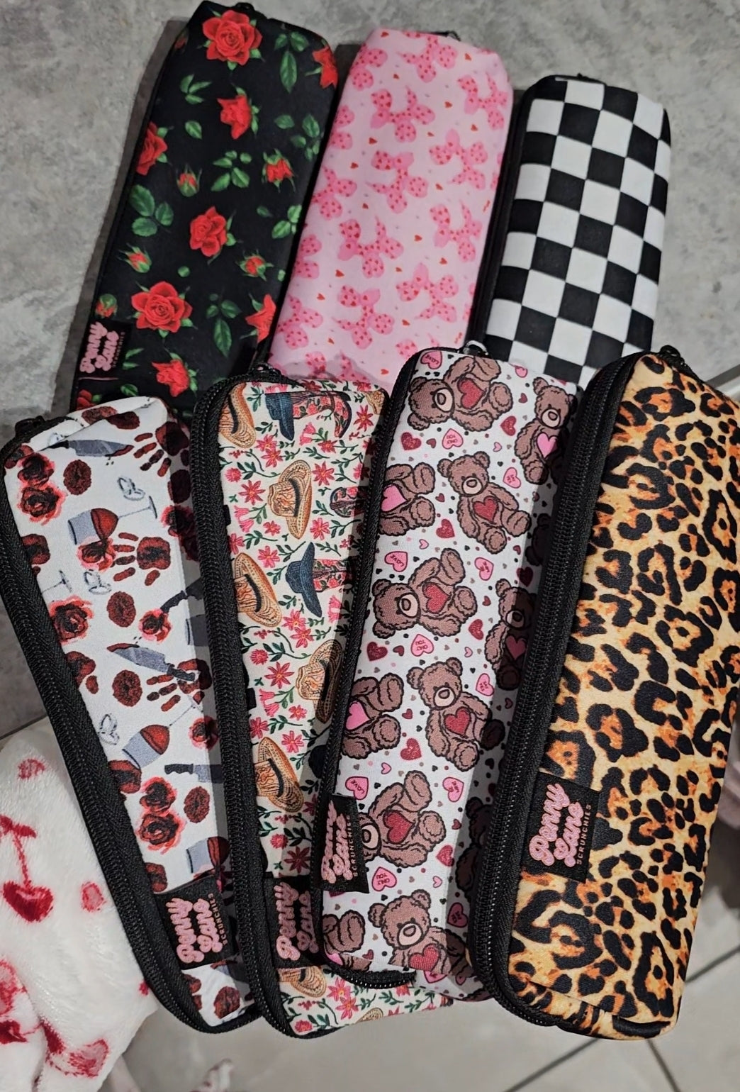 Pencil Case, New in PLS neoprene pencil cases.