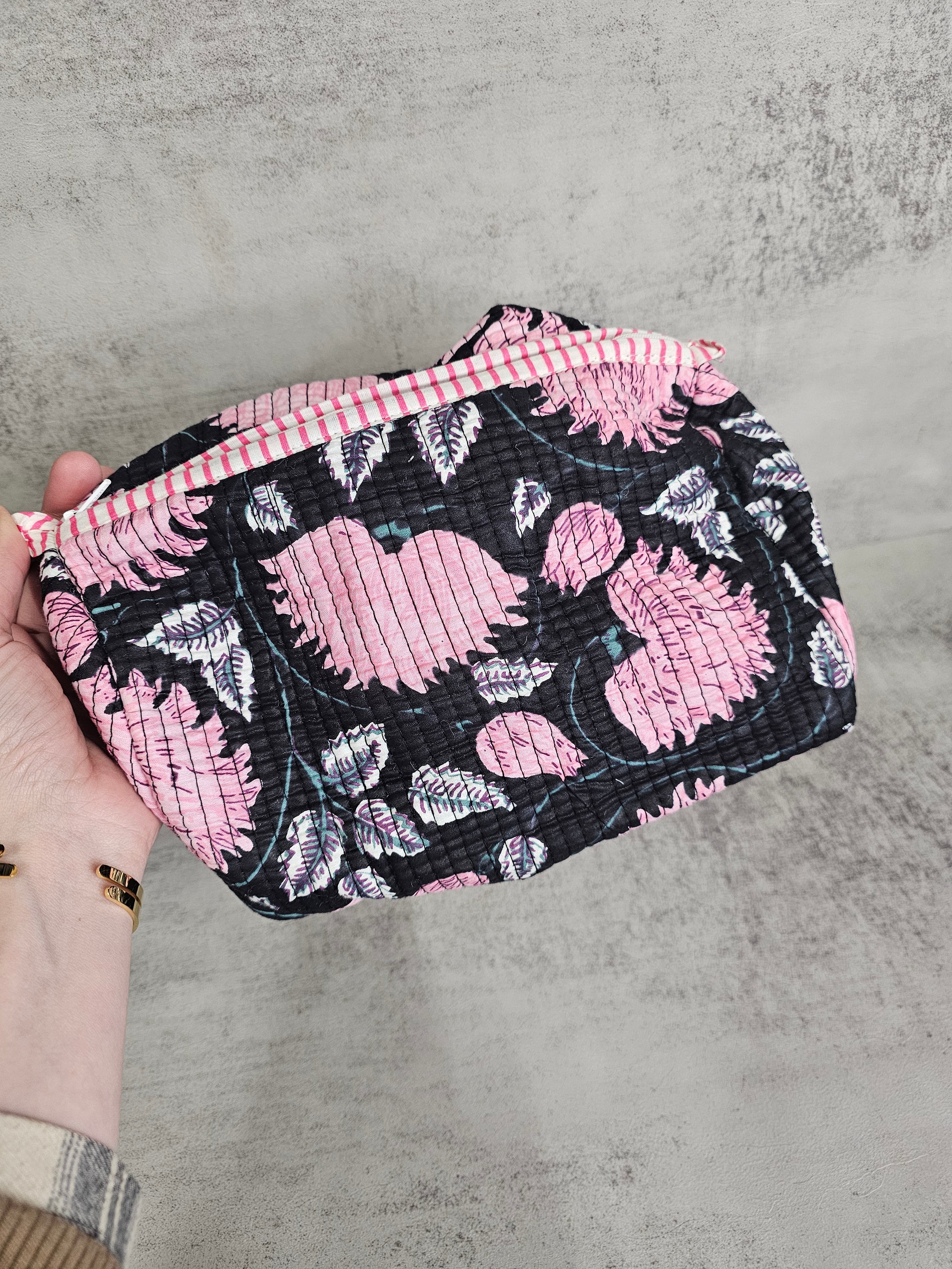 3 pack  waterproof pouches, all prints. 3 peice set