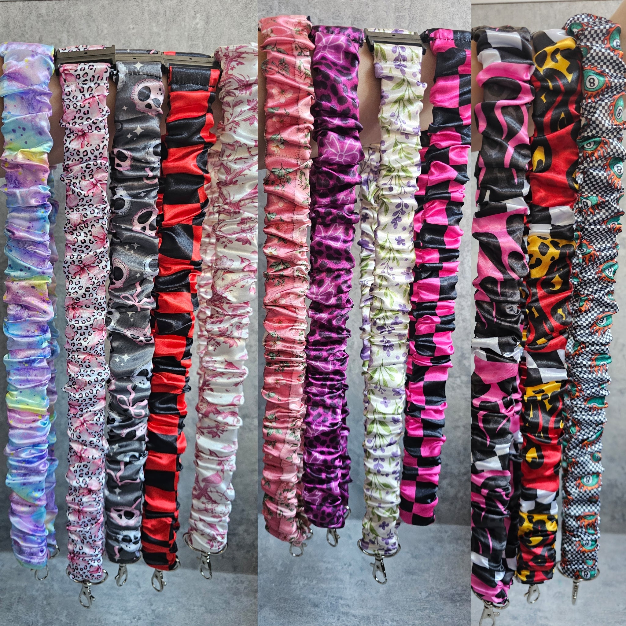 New In Scrunchie Lanyard