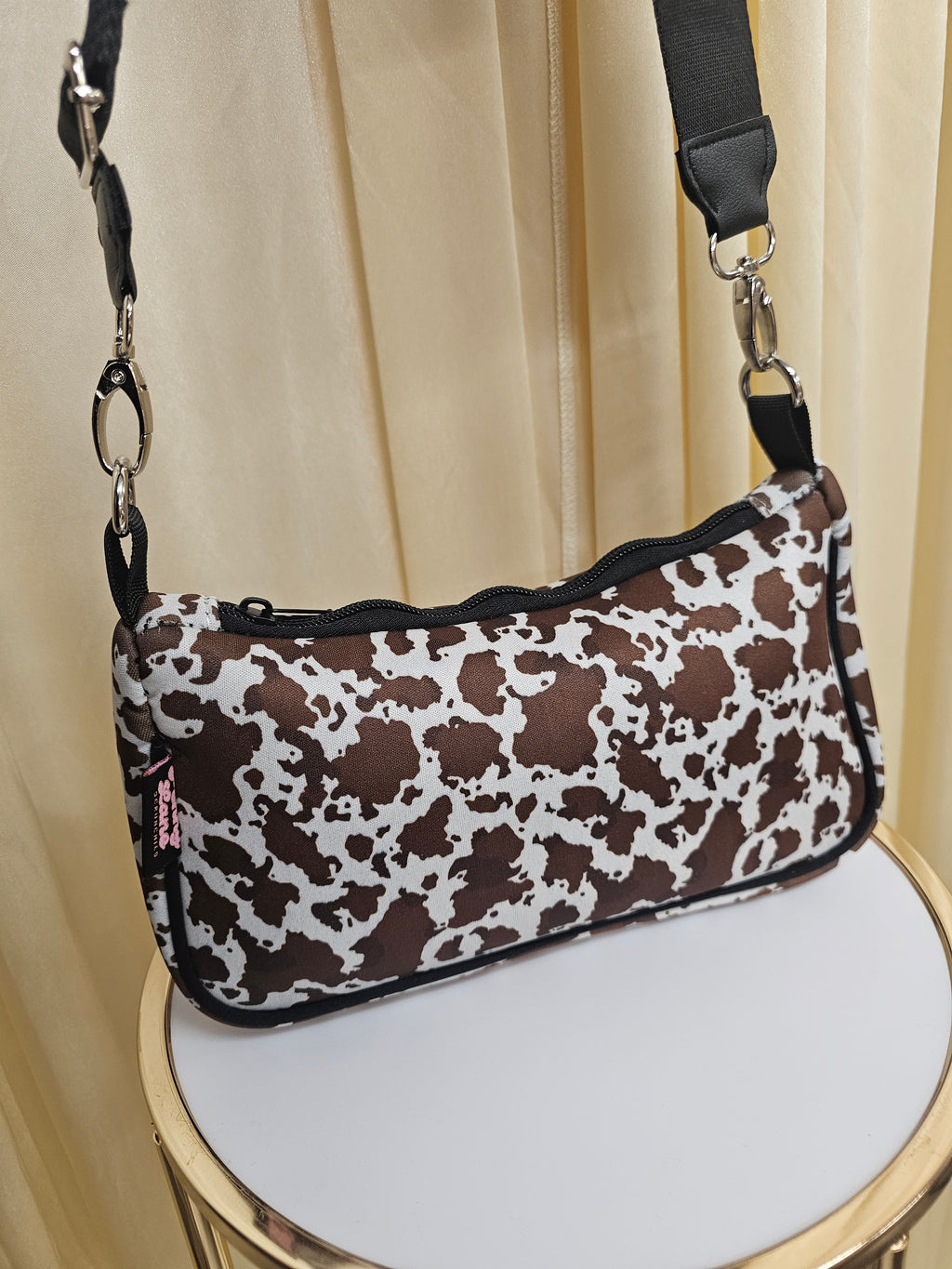 PLS Cross Body Bag, Extendable Strap, New in PLS neoprene handbag