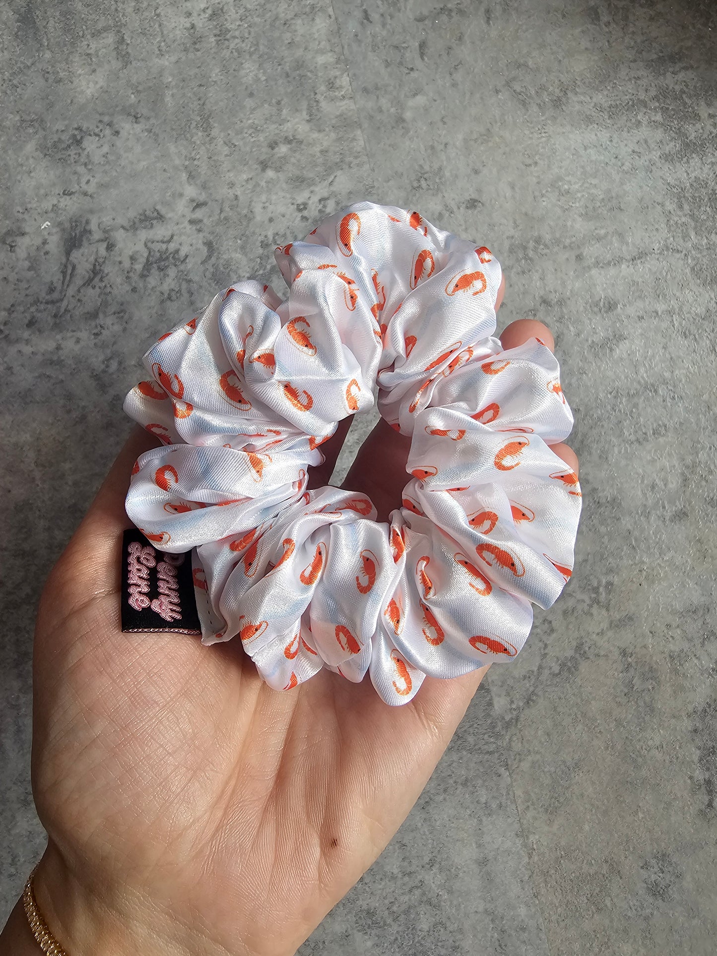 Lil Shrimp Midi scrunchie
