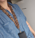 Leopard Print Scrunchie Lanyard