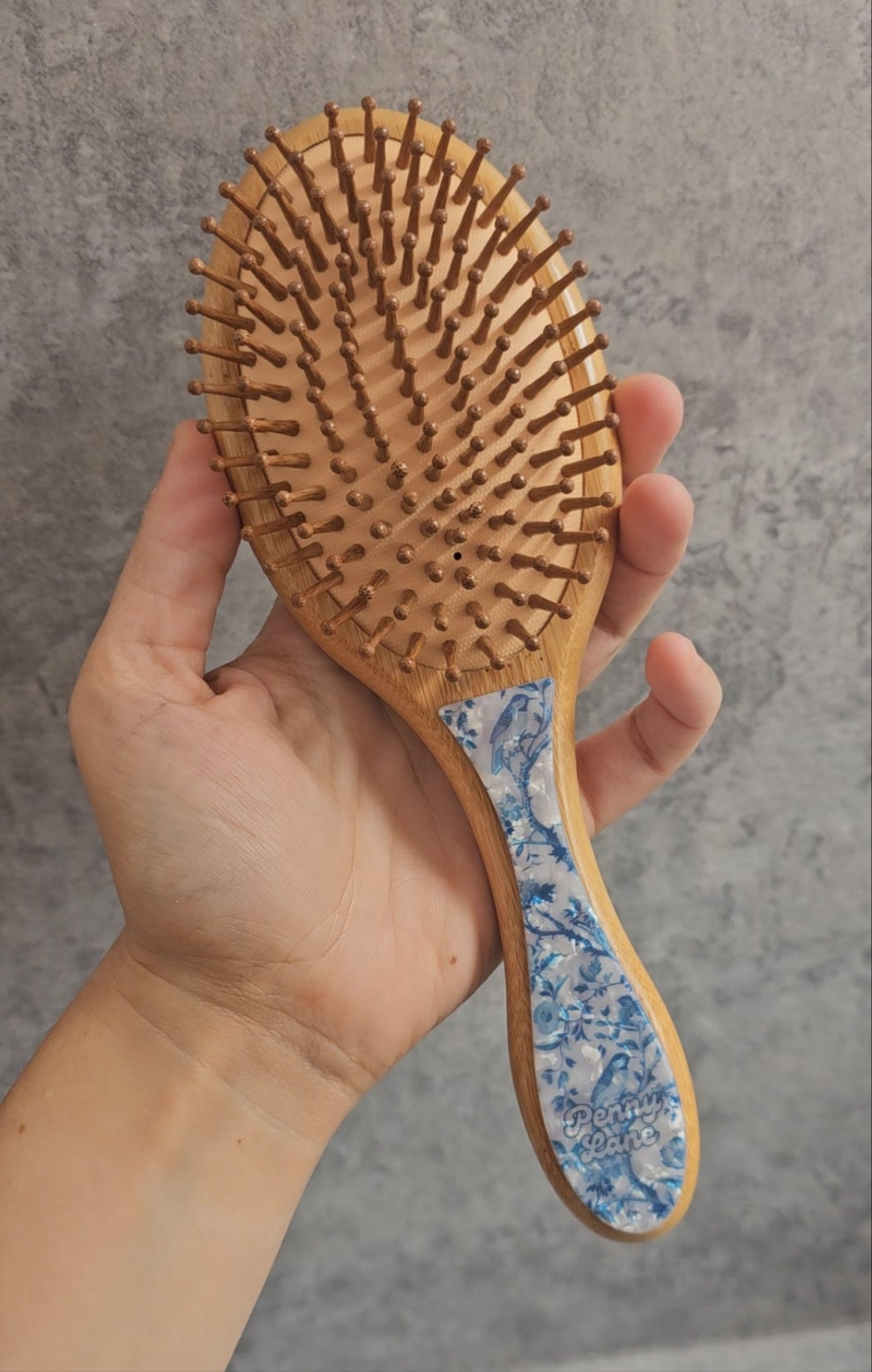 Hair Brush- Teddy Love, Twilight, Paddle Brush, Slick Back Boar Bristle