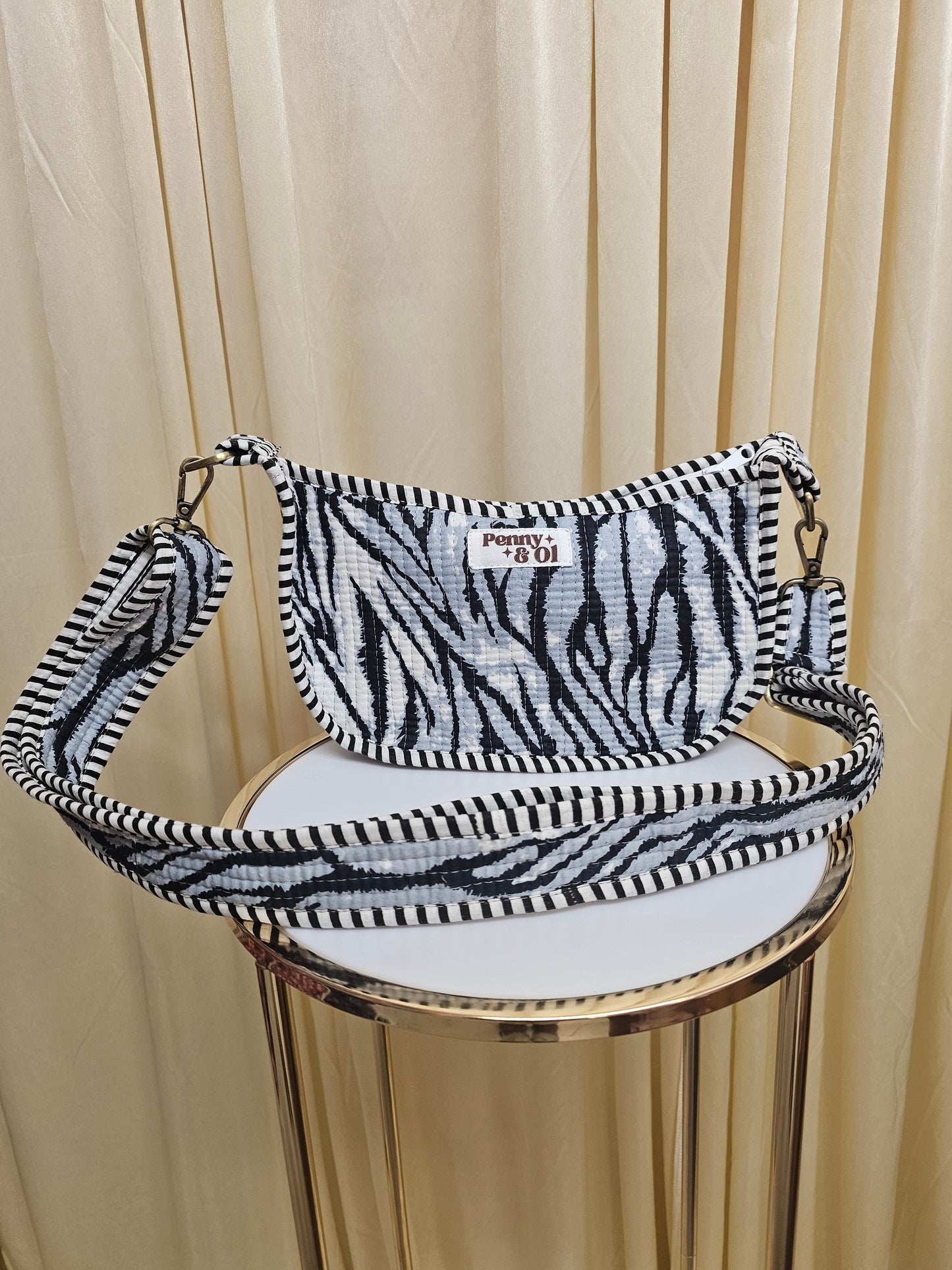 Grey Tiger Print collection, tote bags. Cotton tote bags all sizes.