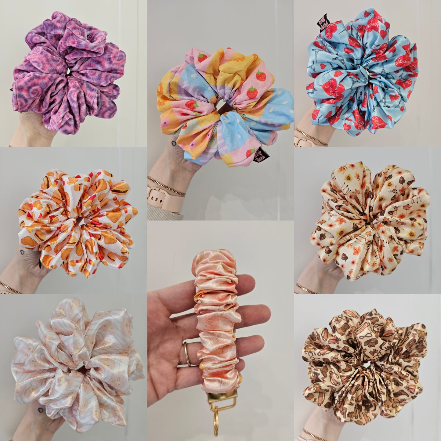 Customer collection! Our first ever hair scrunchie collection designed with YOU!