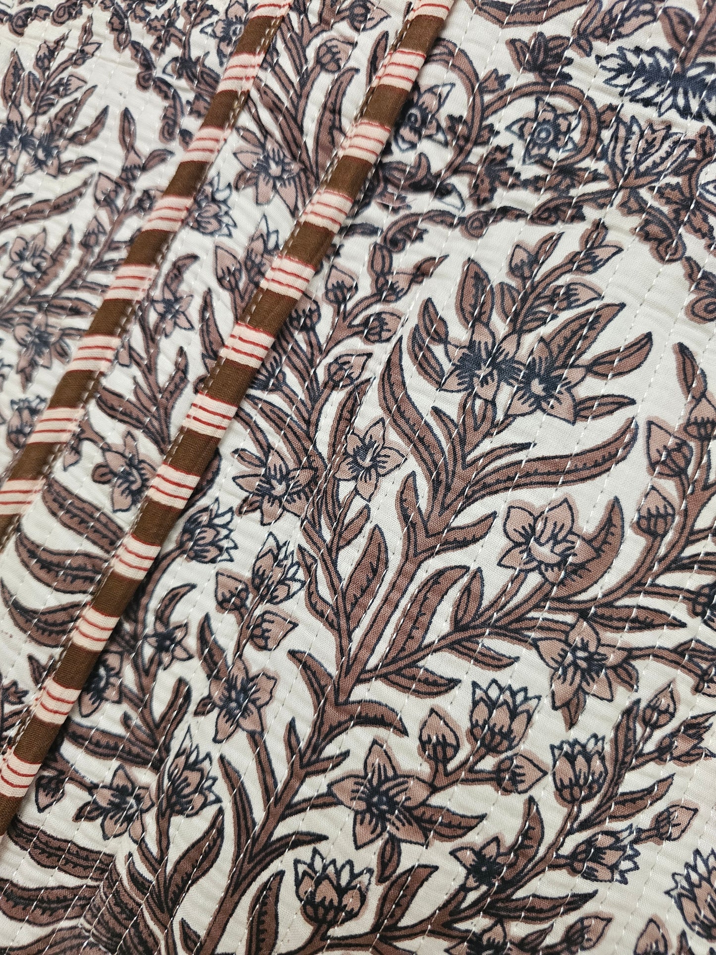 Woodland Bloom Collection. Cotton, handmade tote bags