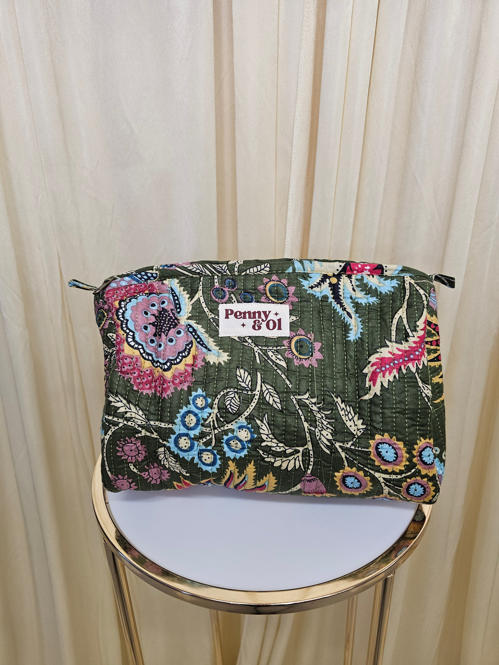 Waterproof Travel Zip Pouch - Penny & Ol - Tote Bag