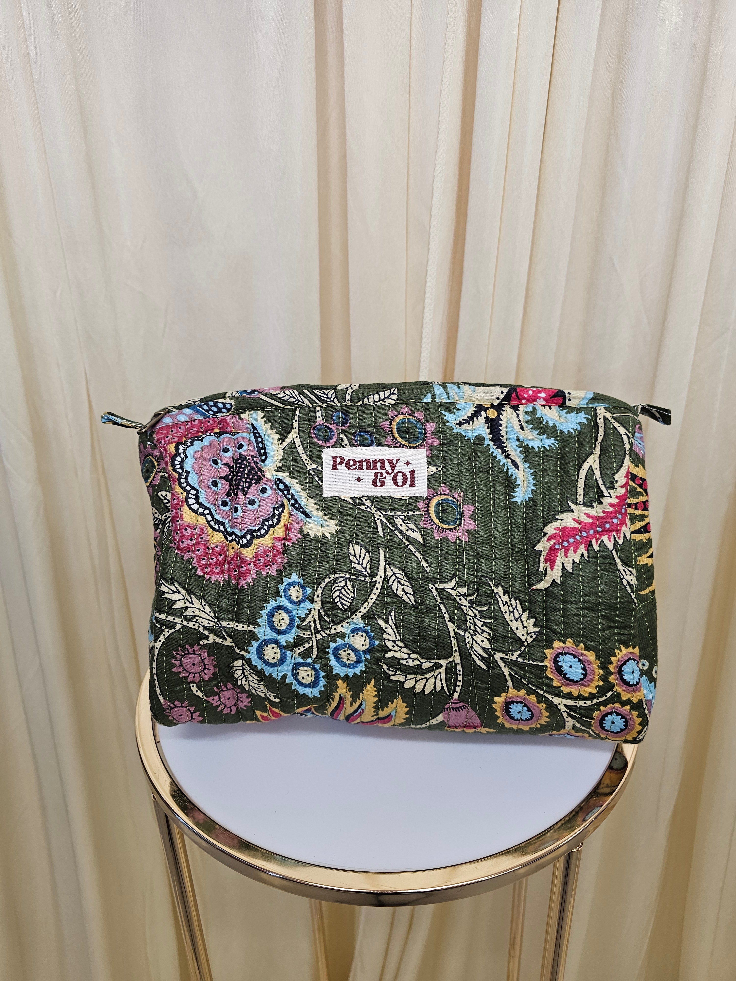 Waterproof Travel Zip Pouch - Penny & Ol - Tote Bag