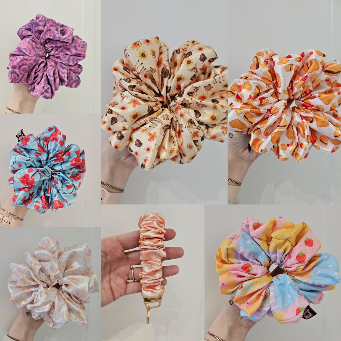 Customer collection! Our first ever hair scrunchie collection designed with YOU!