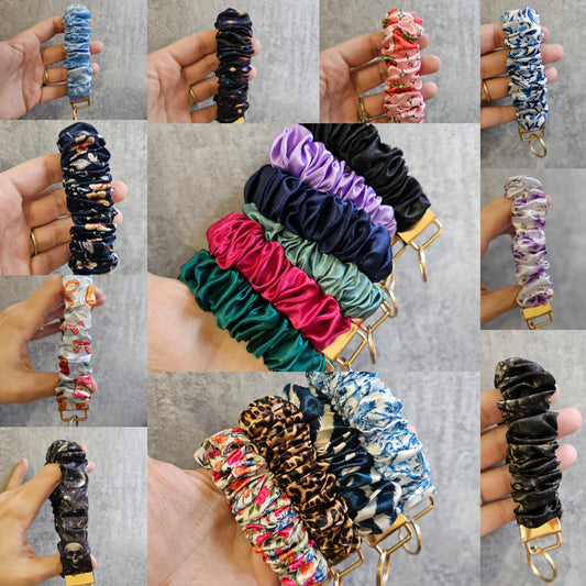 Scrunchie Keyring, New in designs