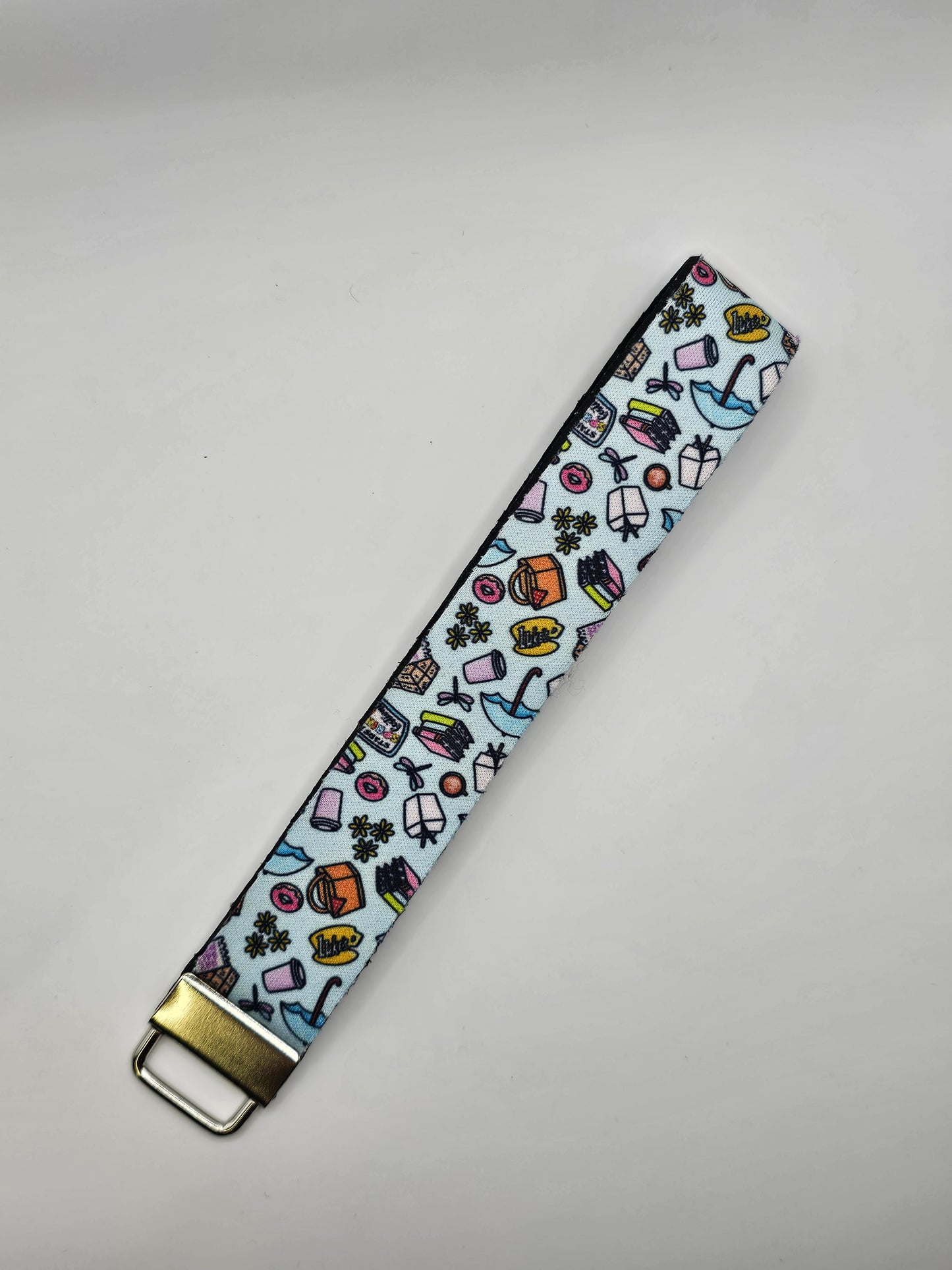 Wristlet keyring, New in PLS neoprene wristlet keyring