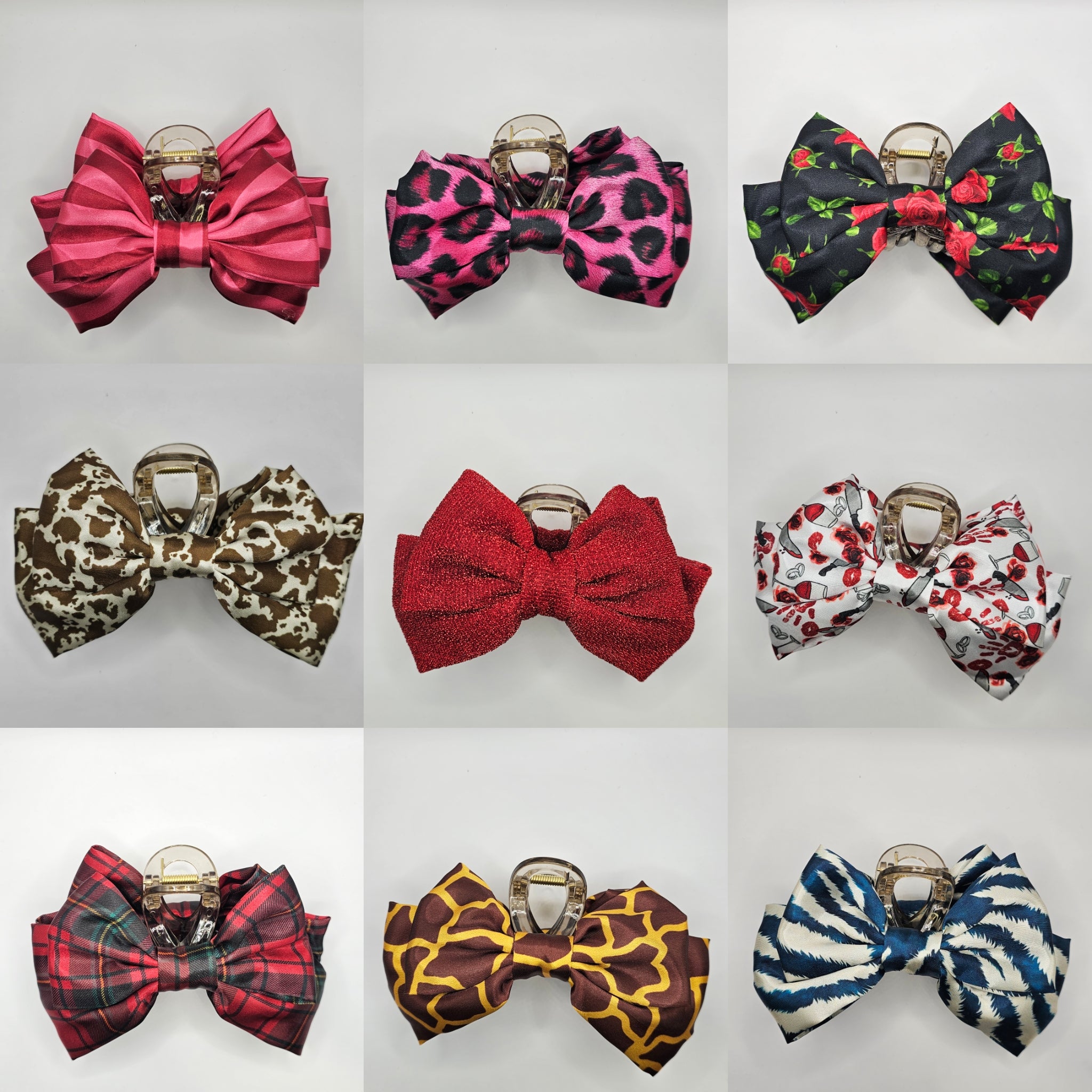 Fabric Claw Clip, Custom Made PLS Fabrics.