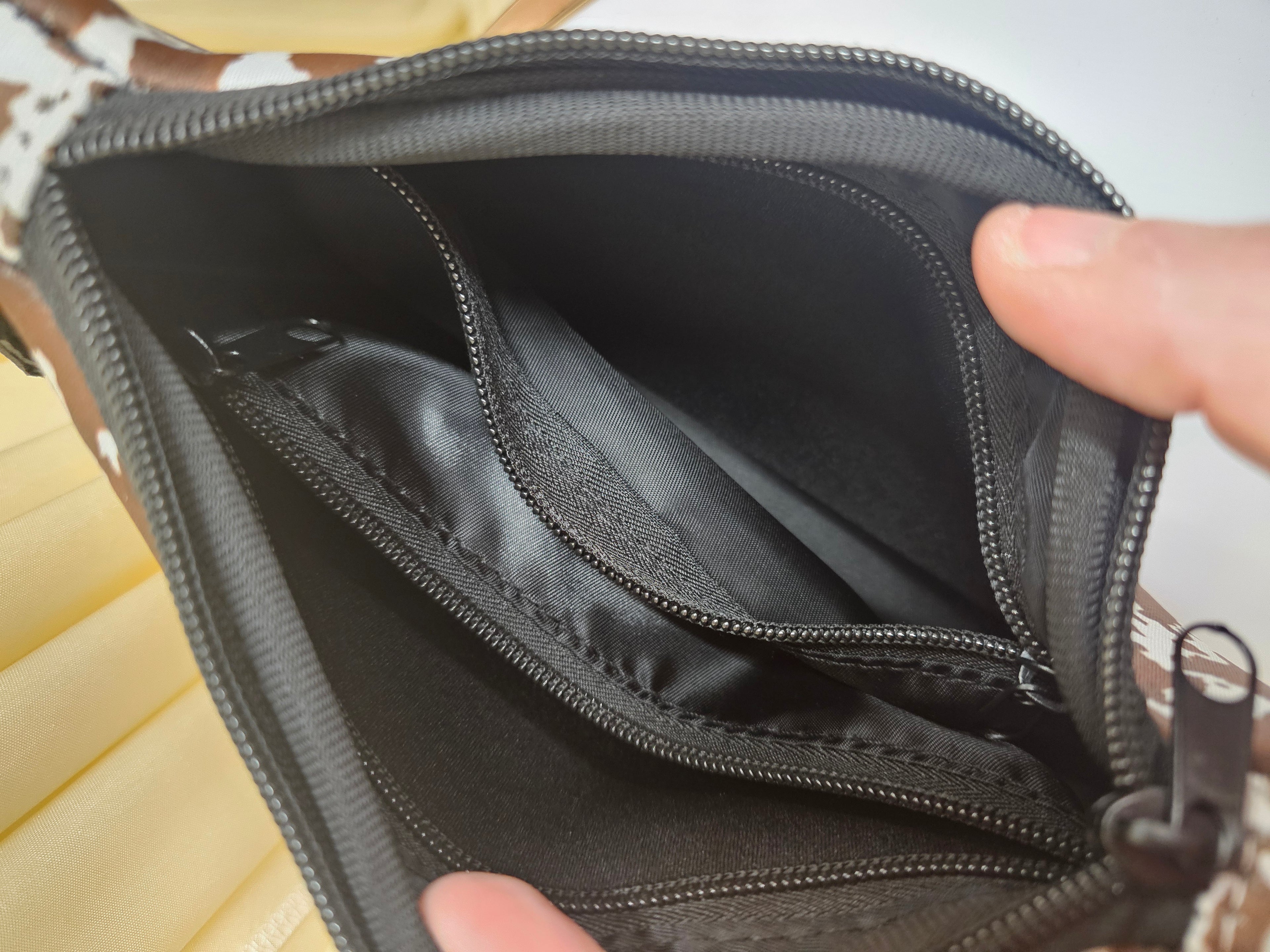 PLS Cross Body Bag, Extendable Strap, New in PLS neoprene handbag