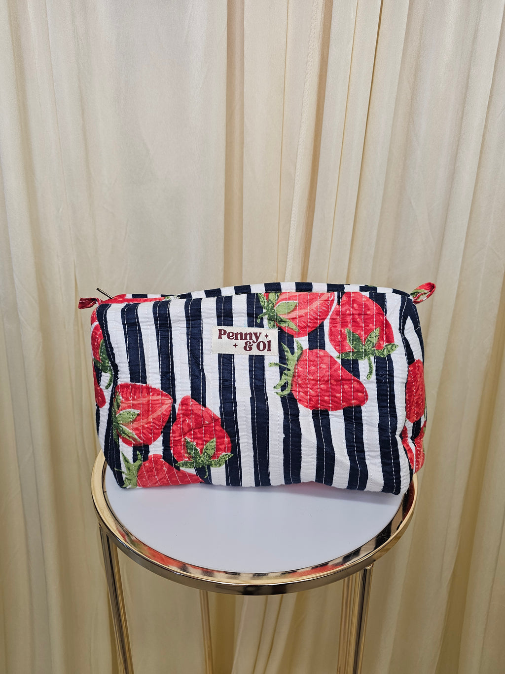Waterproof Travel Zip Pouch - Penny & Ol - Tote Bag