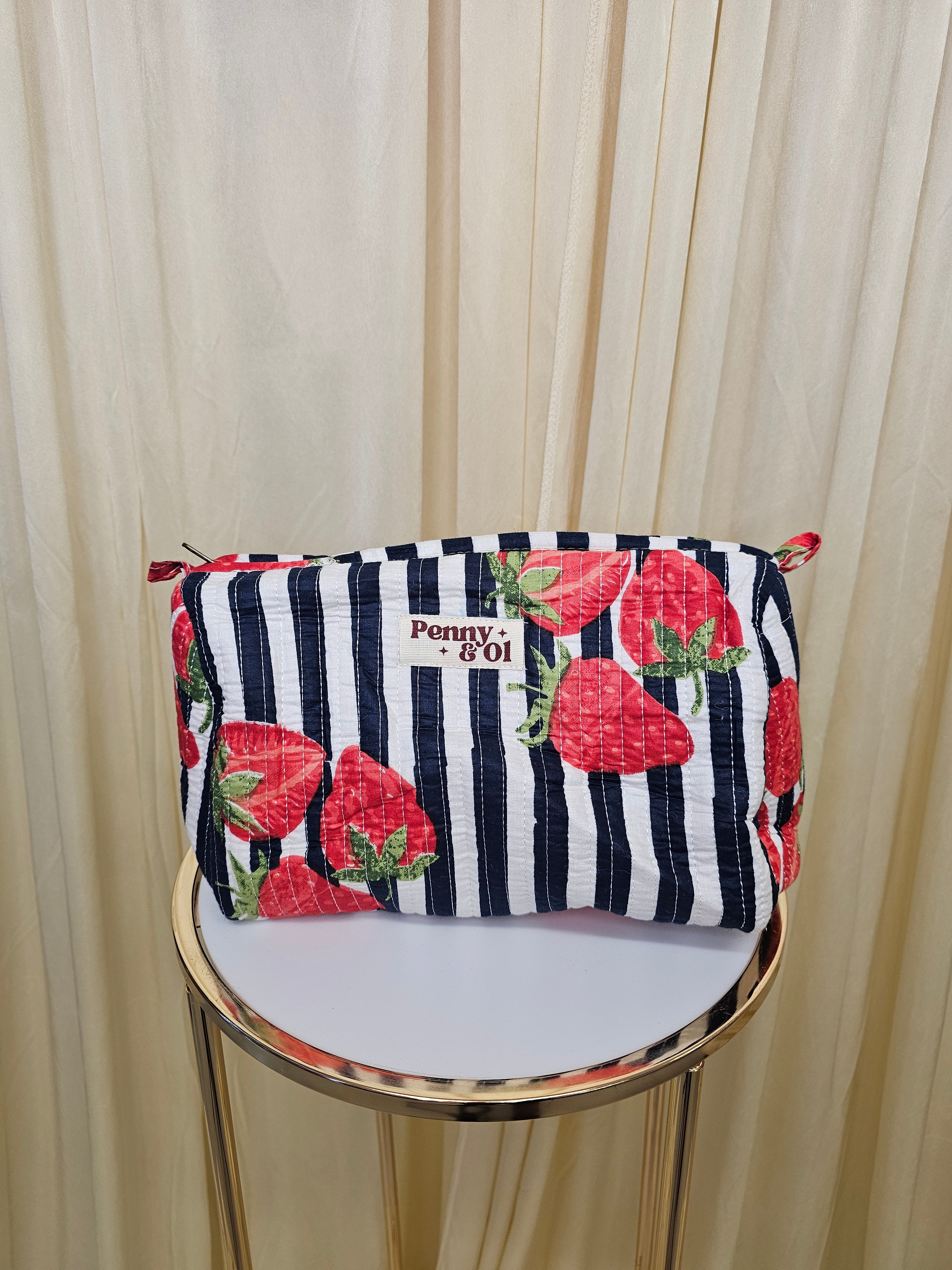 Waterproof Travel Zip Pouch - Penny & Ol - Tote Bag