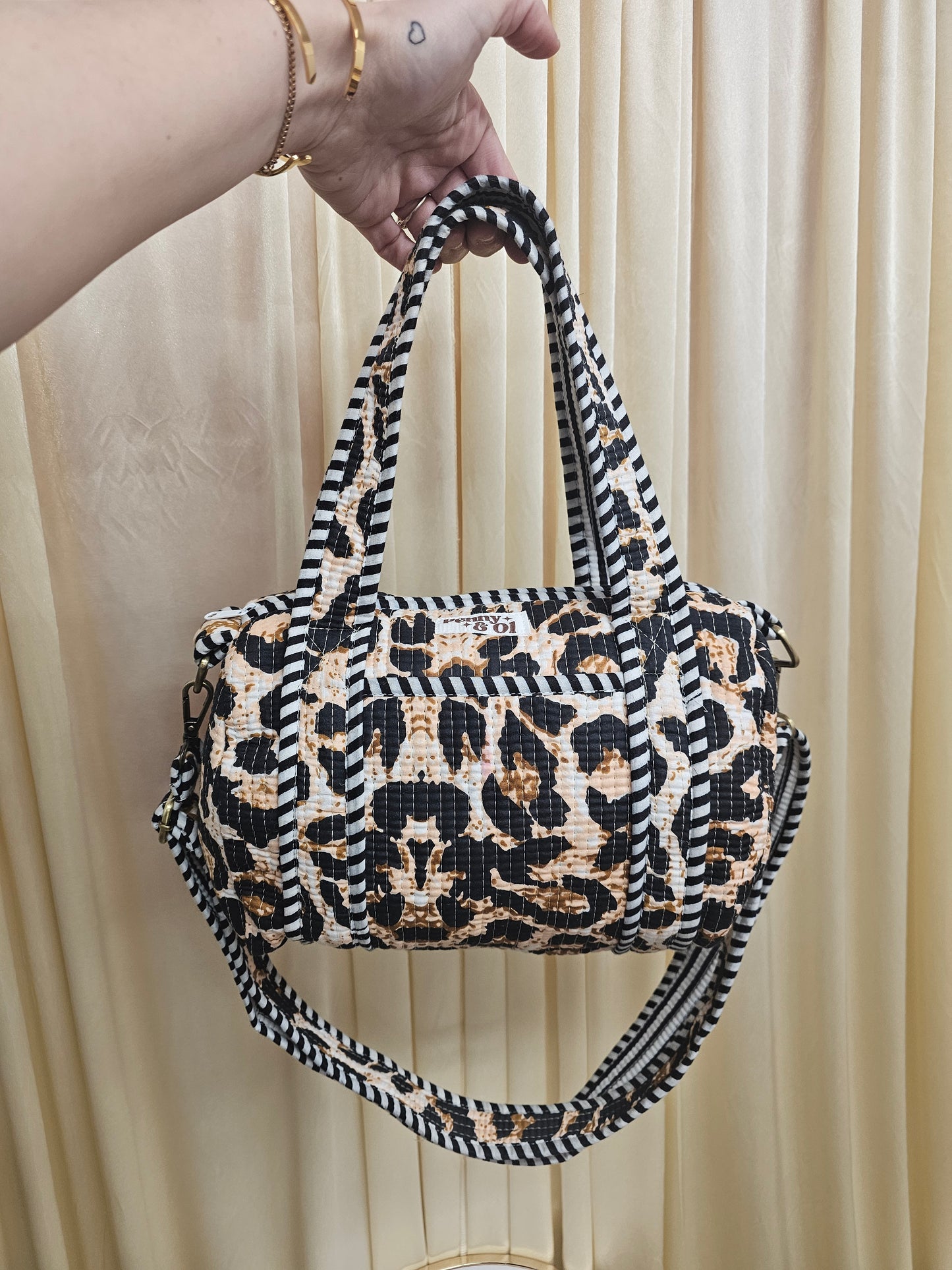 Leopard print collection, tote bags. Cotton tote bags all sizes.
